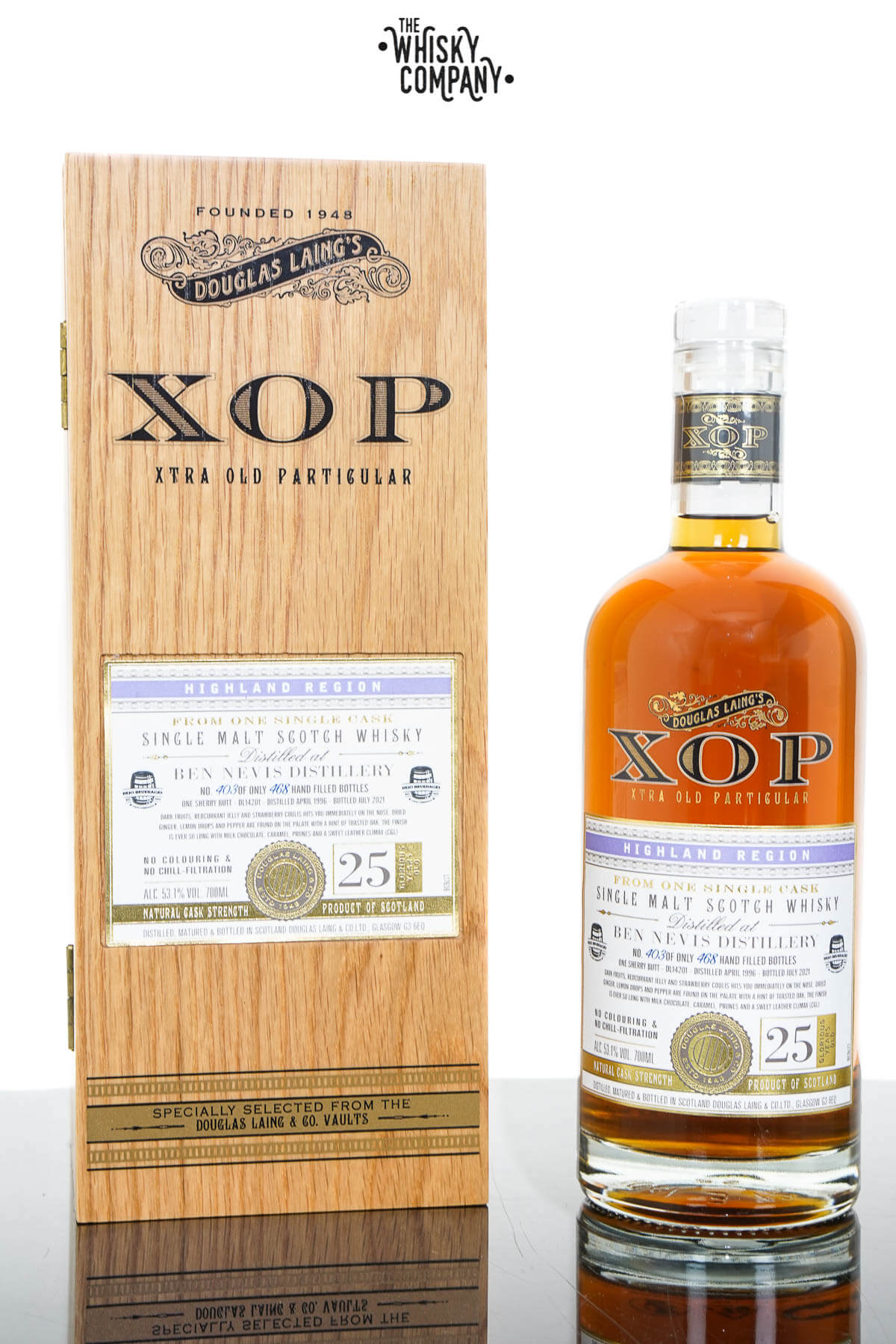 Ben Nevis 25 Years Old 1996 | Scotch Whisky | Xtra Old Particular Douglas Laing
