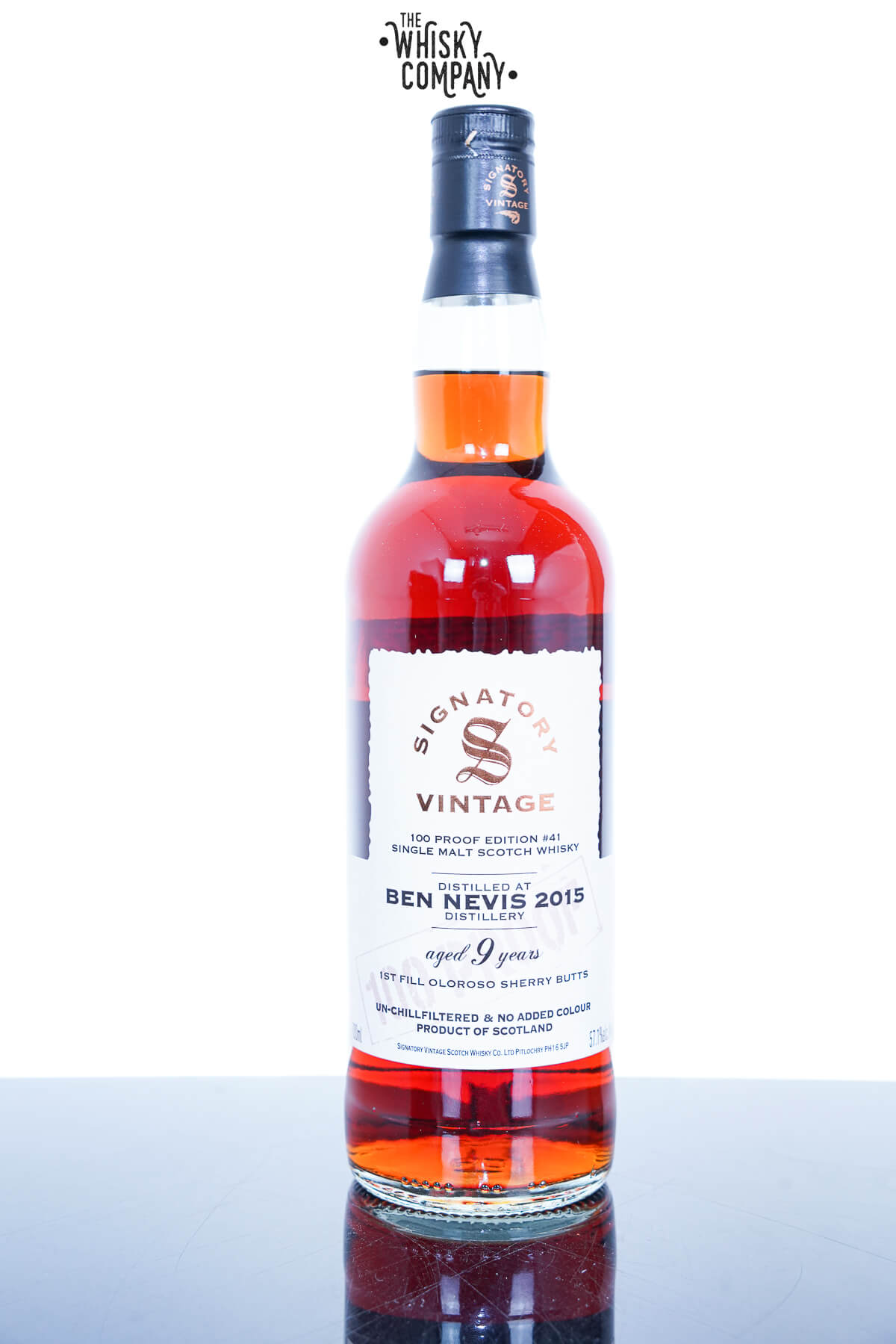 Ben Nevis 2015 9 Year Oloroso Sherry 100 Proof Signatory Vintage