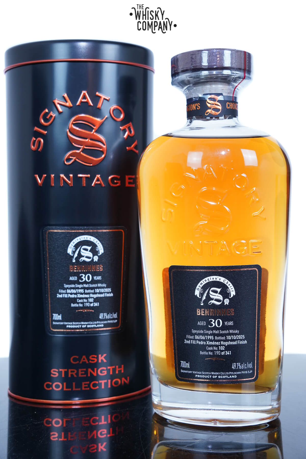Benrinnes 30 Year Old 1995 Signatory Symington's Choice #102 49.1%