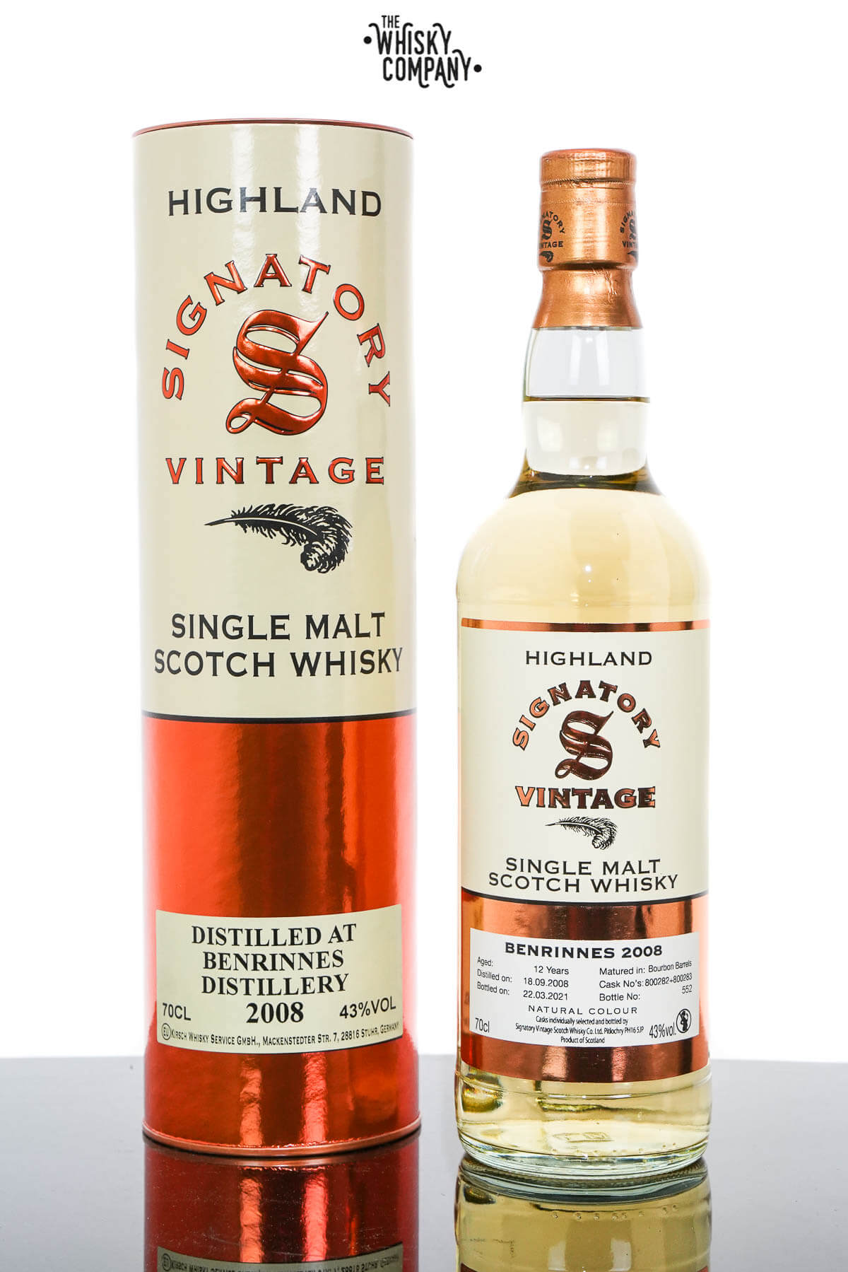 Benrinnes 2008 Aged 12 Years | Malt Scotch Whisky | Signatory Vintage