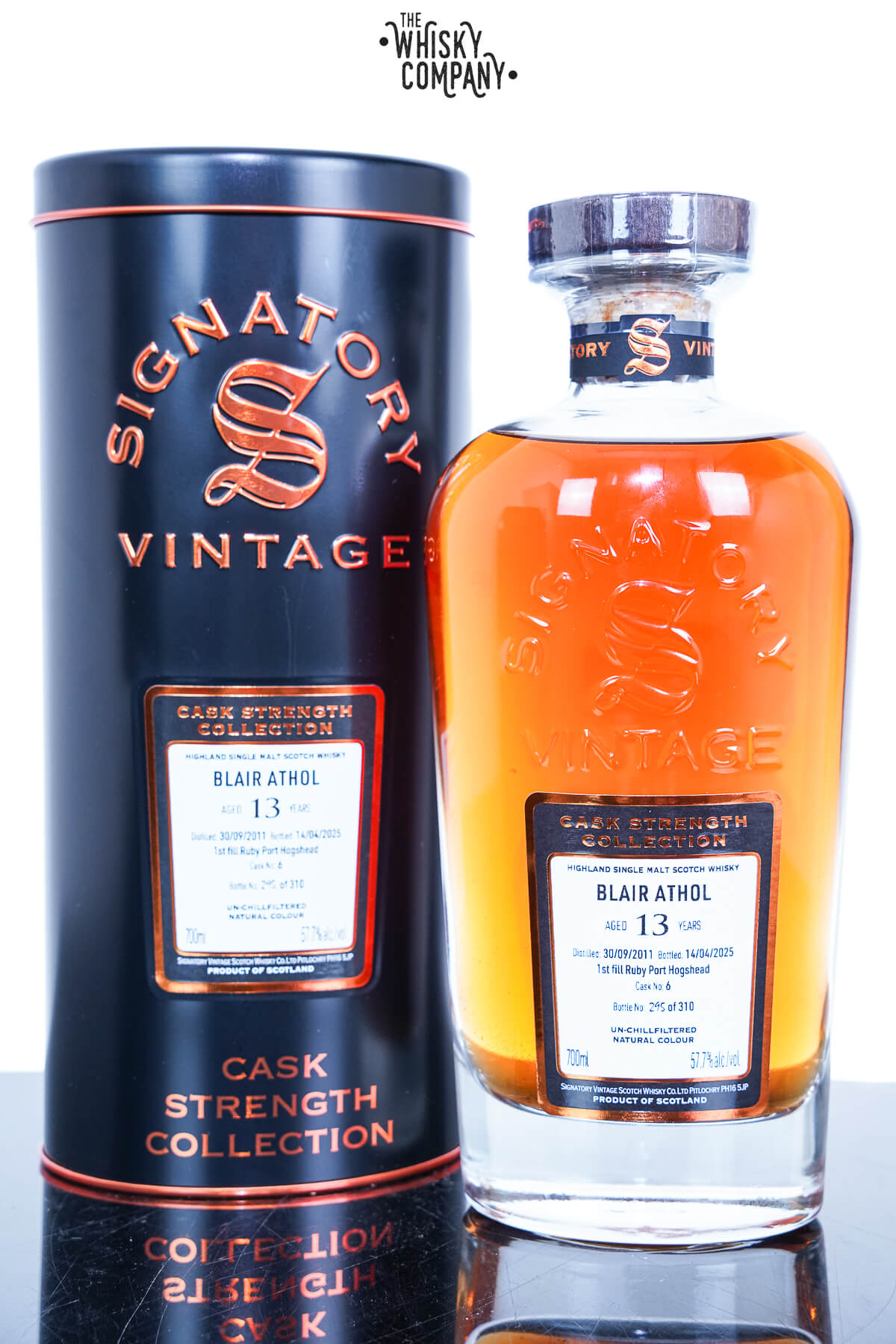 Blair Athol 2011 13 Year Old Ruby Port Cask Strength Signatory