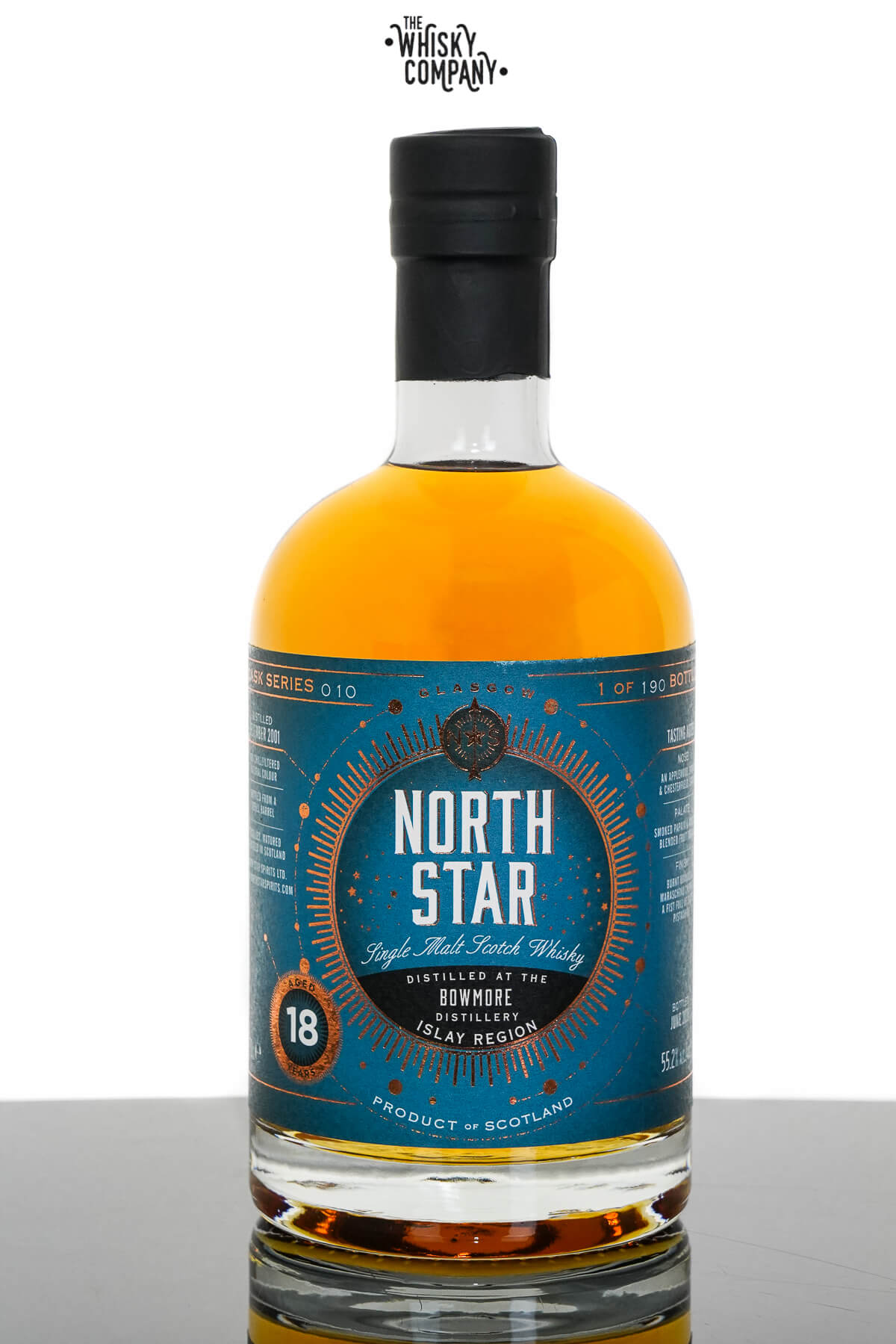 Bowmore 2001 Aged 18 Years | Islay Scotch Whisky | North Star