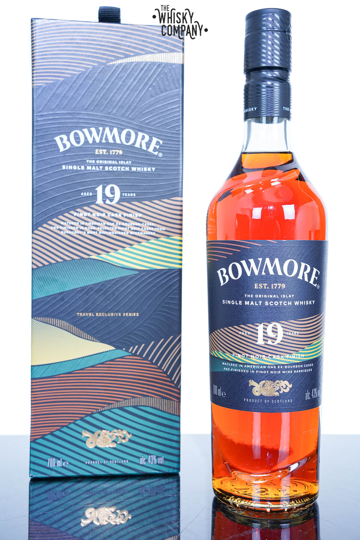 Bowmore 19 Year Old Pinot Noir Cask Finish 43% 700ml