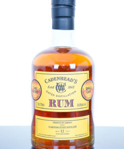 Cadenhead Clarendon Estate 12 Year Old Jamaican Rum 55% 700ml