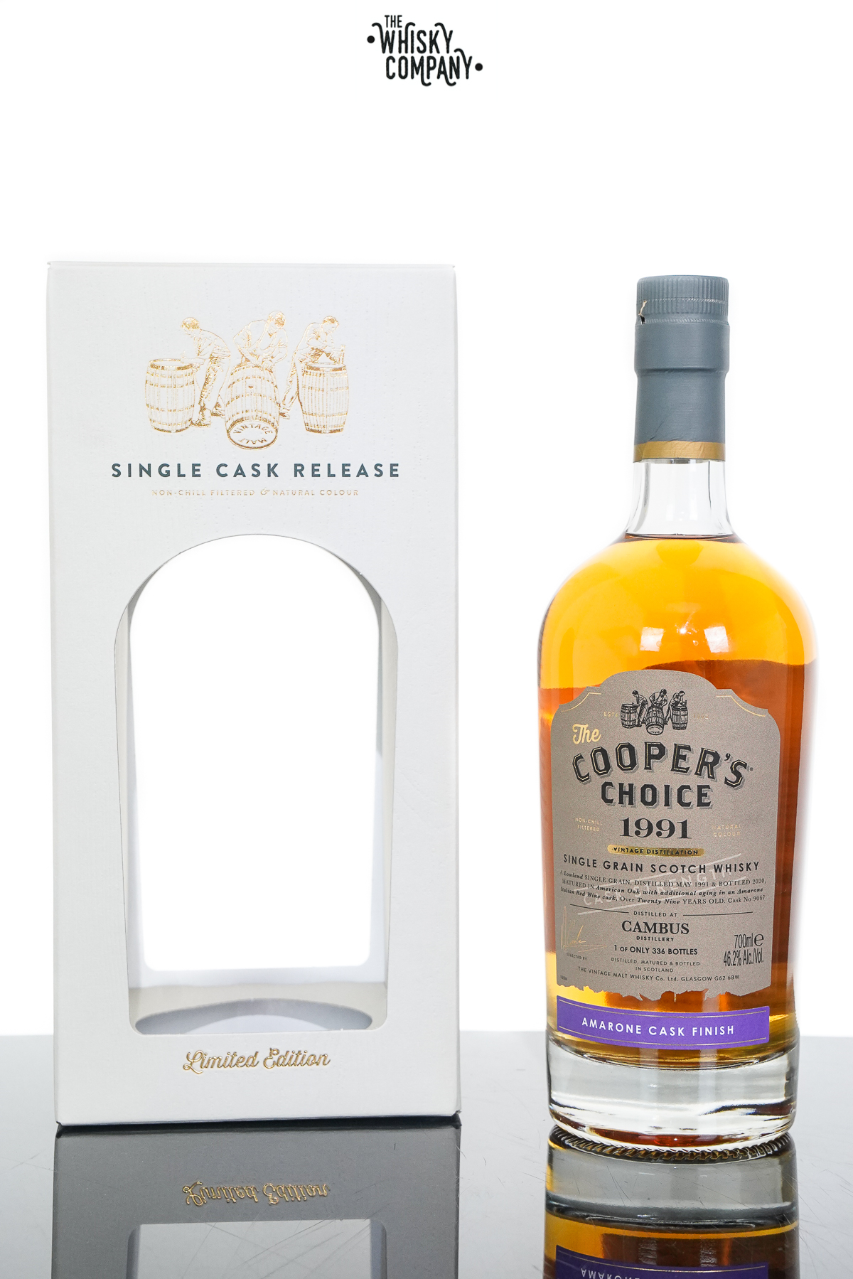 Cambus 1991 Aged 29 Years | Single Grain Scotch | The Cooper's Choice