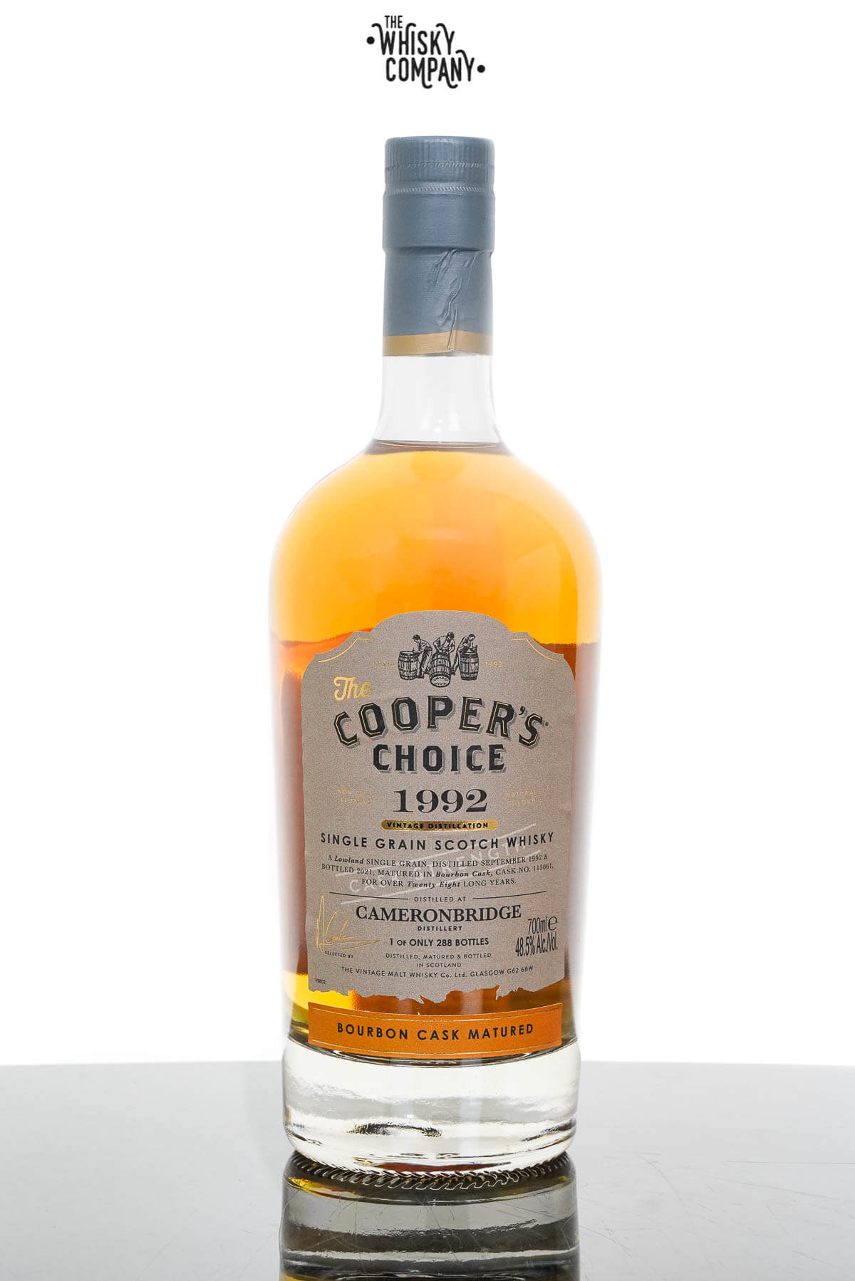 Cameronbridge 1992 Aged 28 Years | Scotch Whisky | The Cooper's Choice