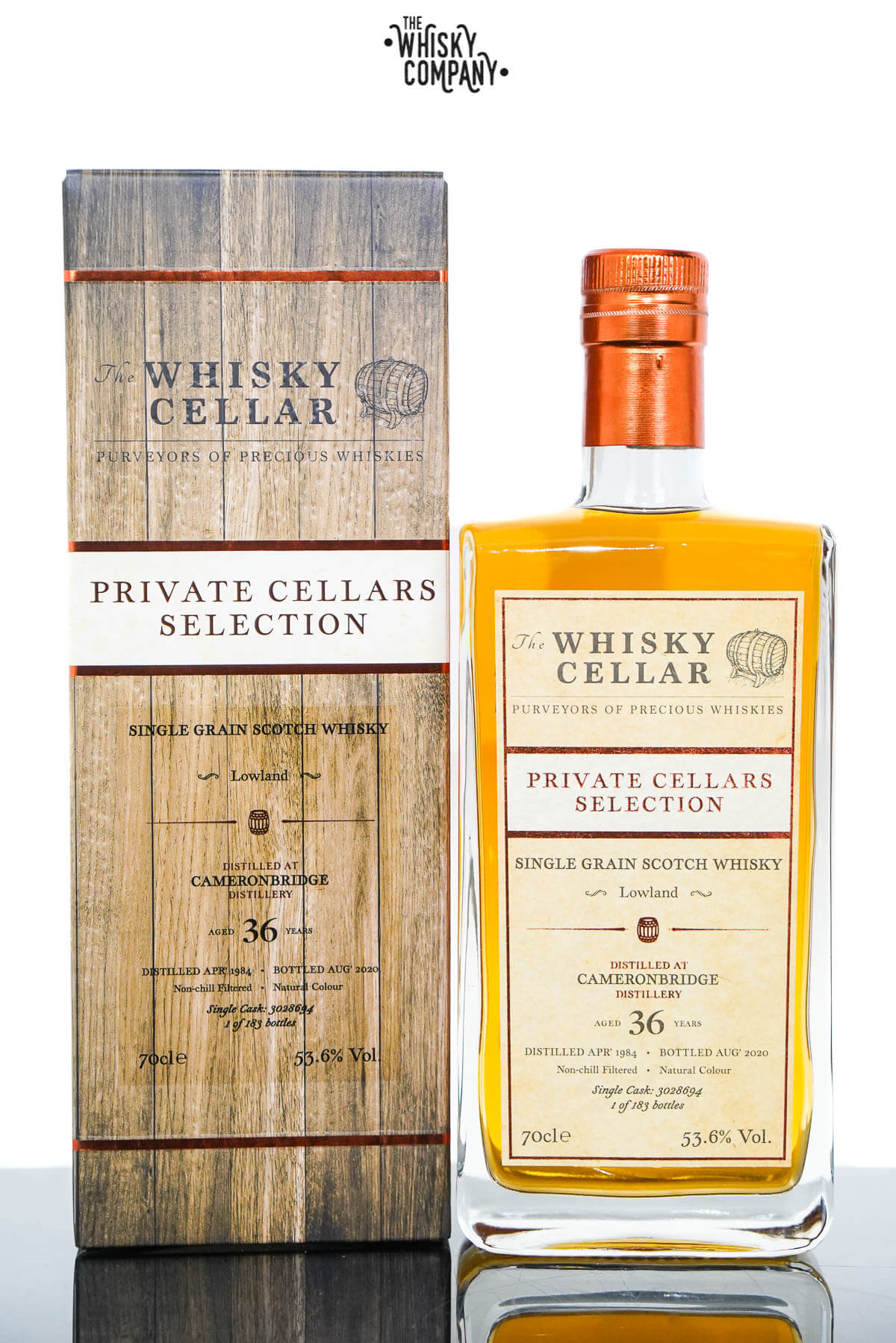 Cameronbridge 1984 Aged 36 Years | Single Grain Scotch | The Whisky Cellar