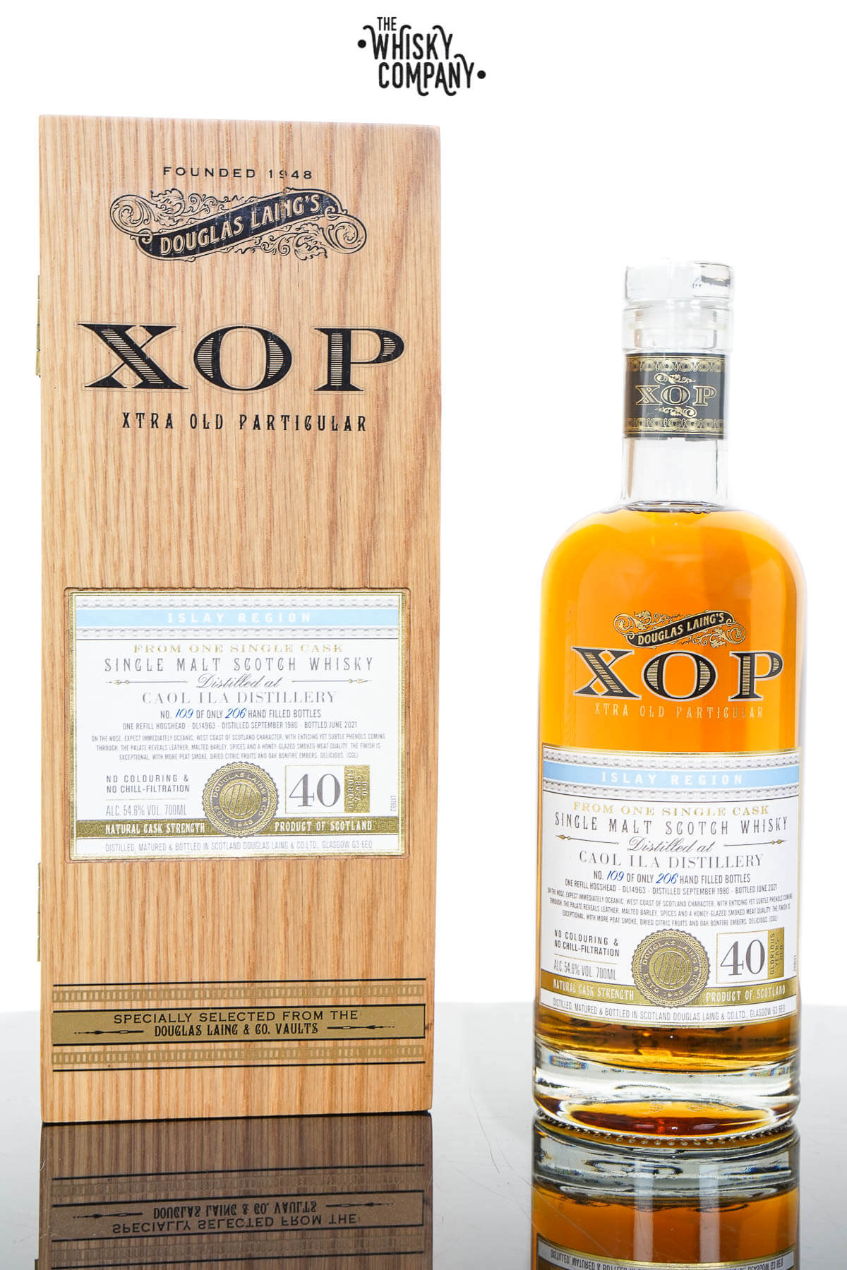 Caol Ila 40 Years Old 1980 | Scotch Whisky | Xtra Old Particular Douglas Laing