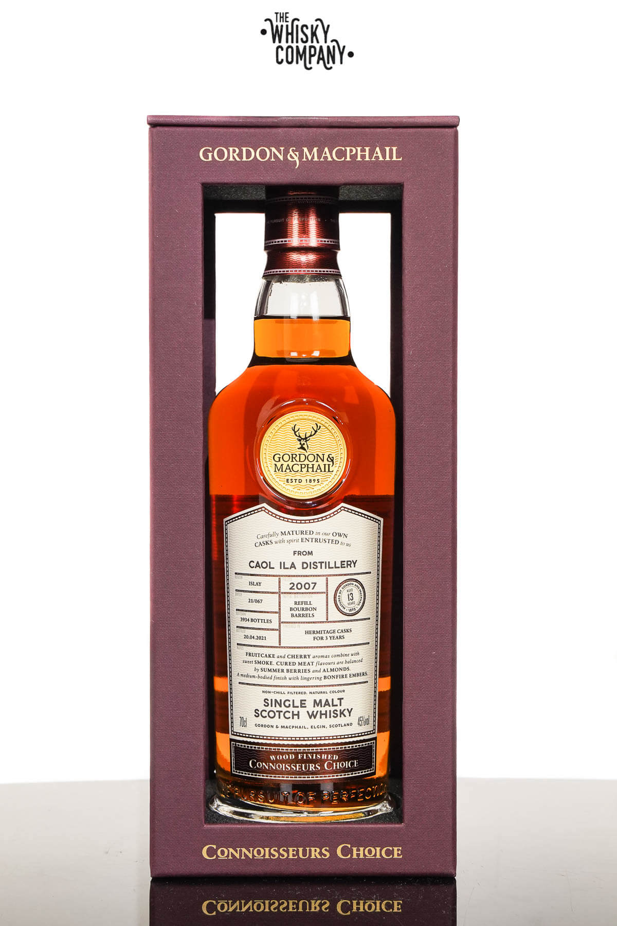 Caol Ila 2007 Aged 13 Years |Scotch Whisky | Gordon & MacPhail