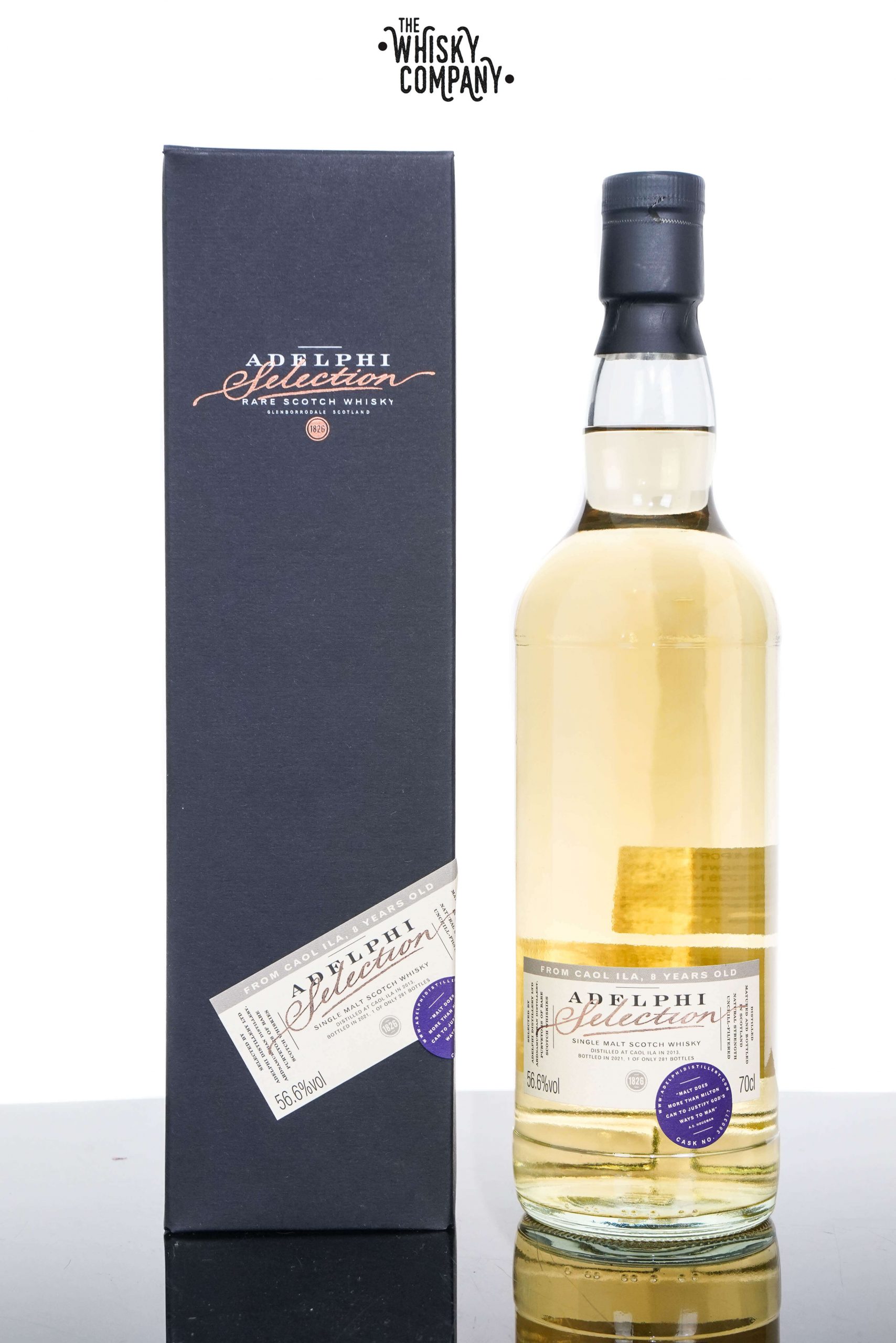 Caol Ila 2013 Aged 8 Years | Single Malt Scotch Whisky | Adelphi | TWC