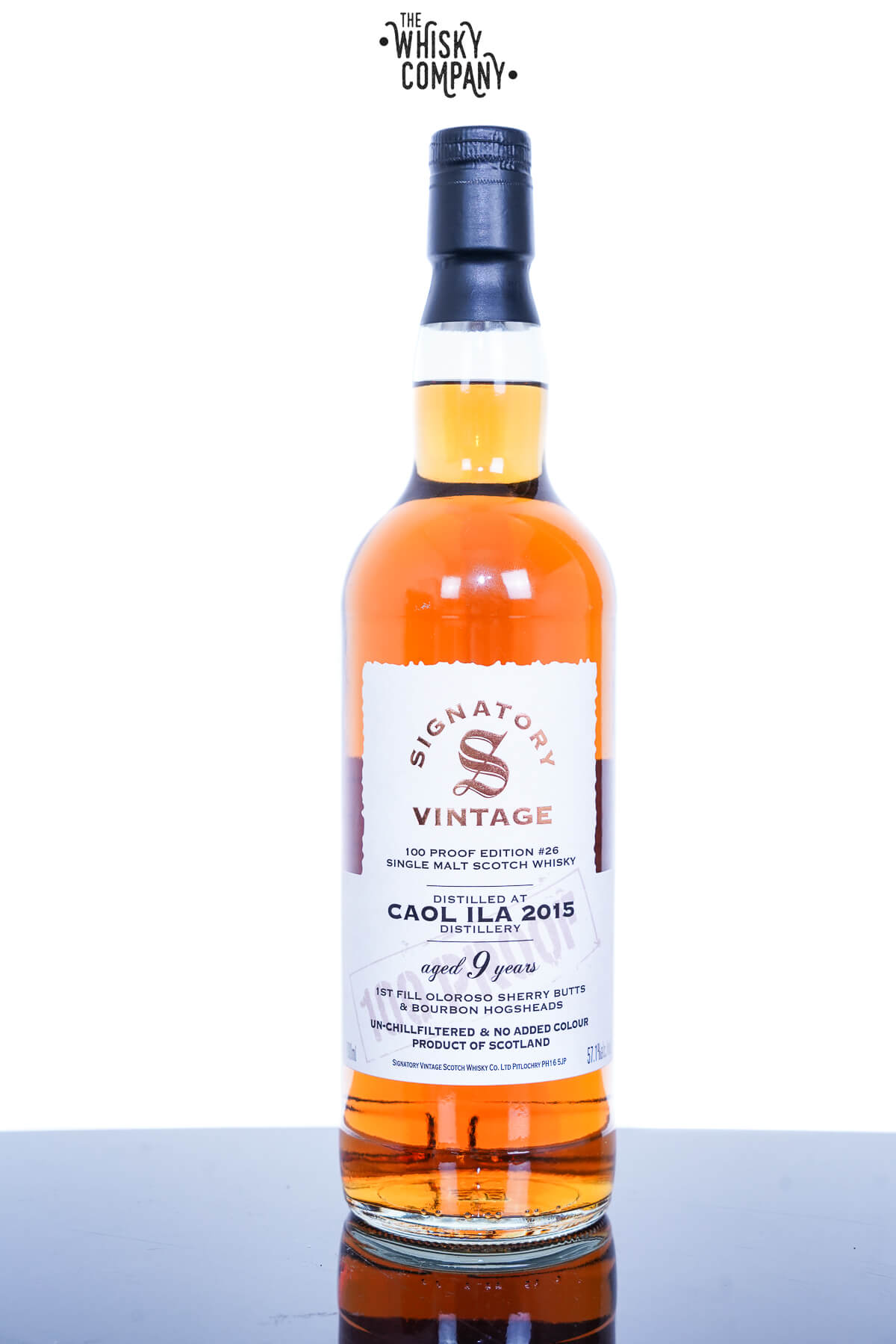 Caol Ila 2015 9 Year Old #26 | Signatory Vintage 100 Proof Single Malt