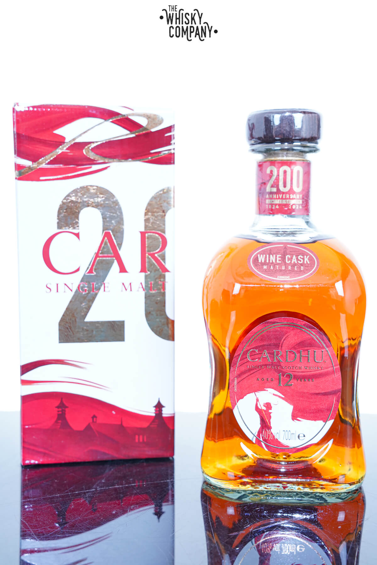 Cardhu 12 Year Old 200th Anniversary Wine Cask Limited Edition 700ml