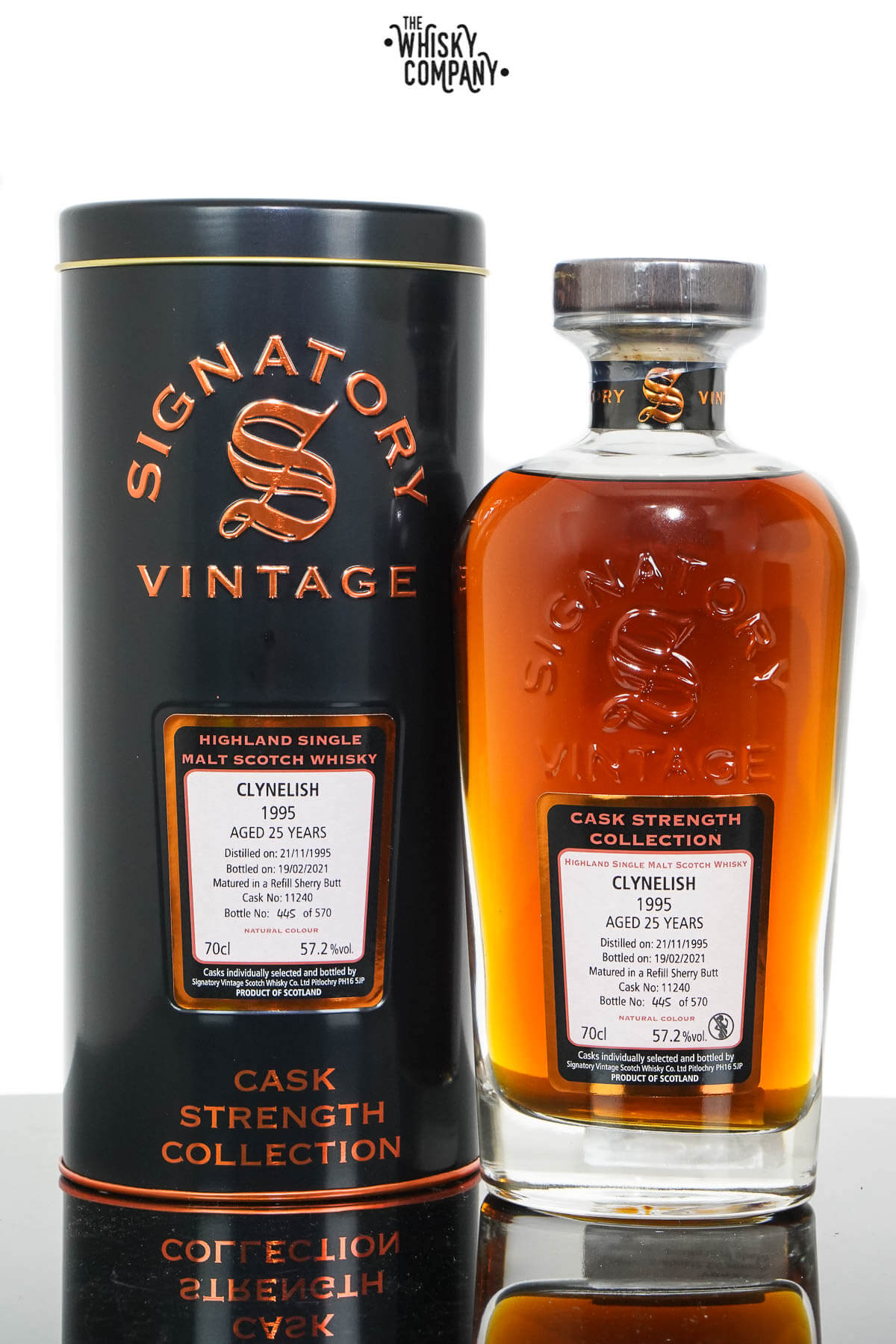 Clynelish 1995 Aged 25 Years | Highland Scotch Whisky | Signatory Vintage