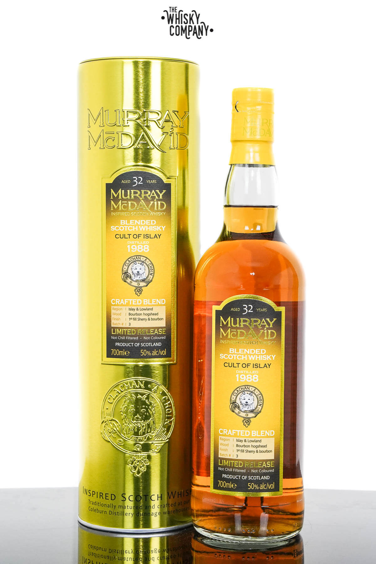 Cult of Islay 1988 Aged 32 Years Scotch Whisky