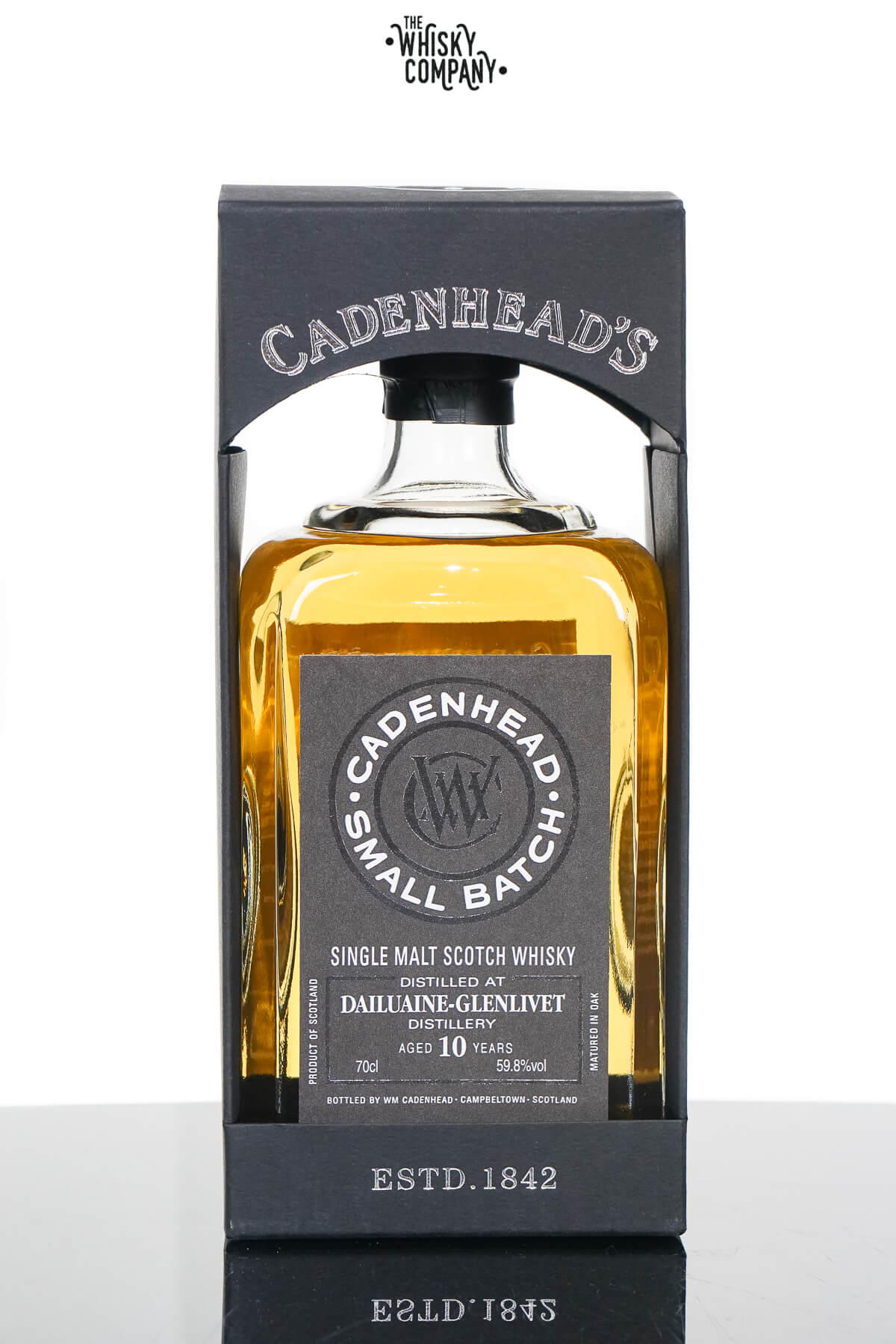 Dailuaine-Glenlivet 2008 Aged 10 Years Single Malt Scotch Whisky – Cadenhead’s (700ml)