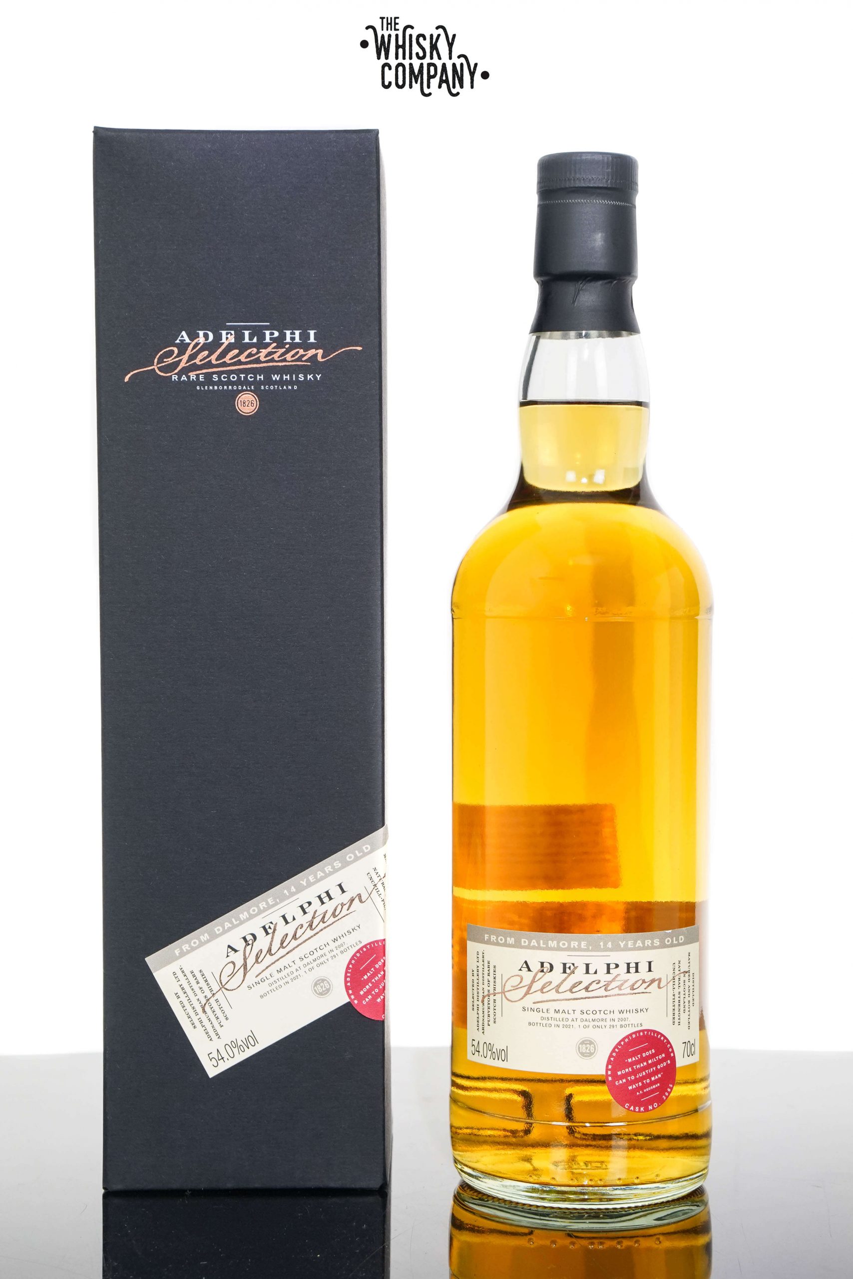 Dalmore 2007 Aged 14 Years Single Malt Scotch Whisky - Adelphi #3065 (700ml)