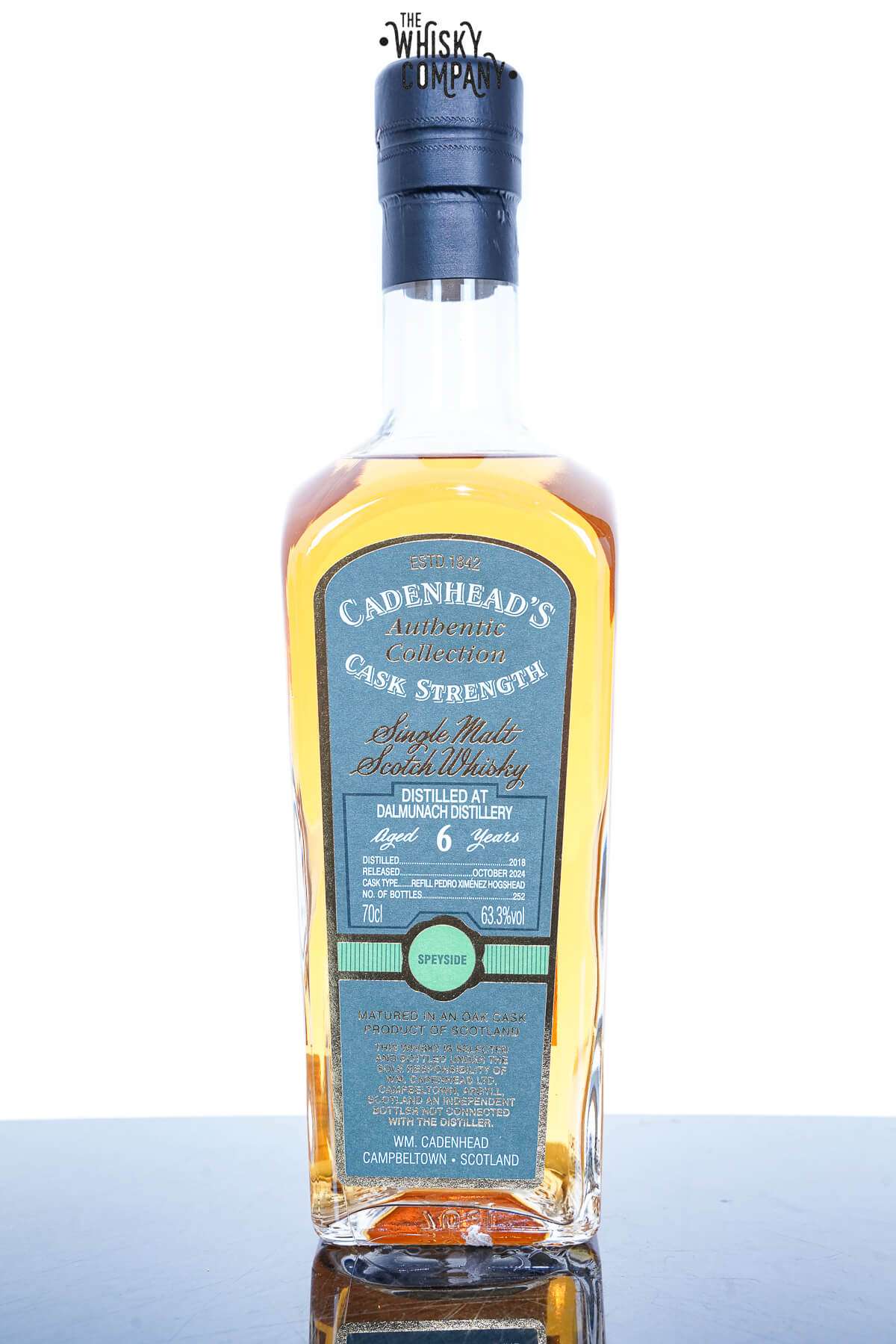 Dalmunach 6 Year Old Cadenhead PX Sherry Cask 63.3%