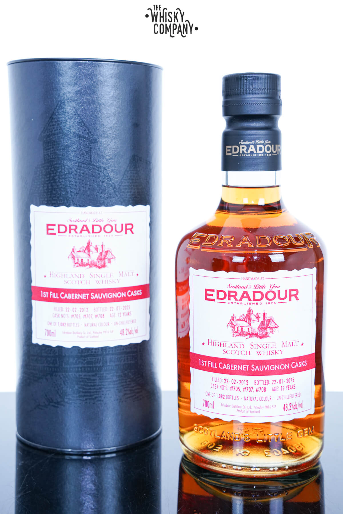 Edradour 12 Year Old Michael Eppan Cabernet Sauvignon Cask 700ml