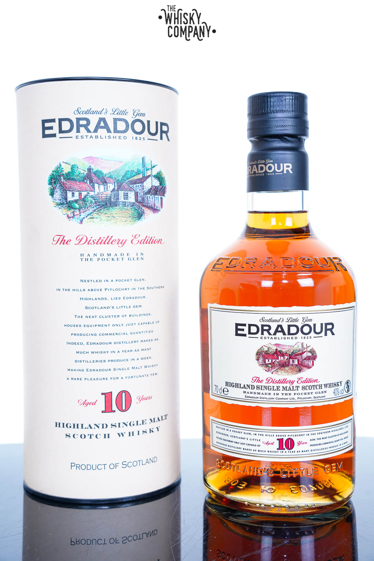 Edradour 10 Years Old Distillery Edition Highland Single Malt Scotch Whisky (700ml)