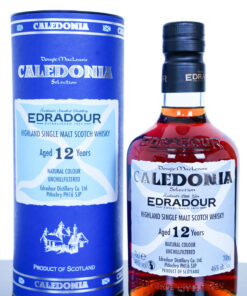 Edradour Caledonia 12 Year Old Highland Single Malt Whisky 700ml