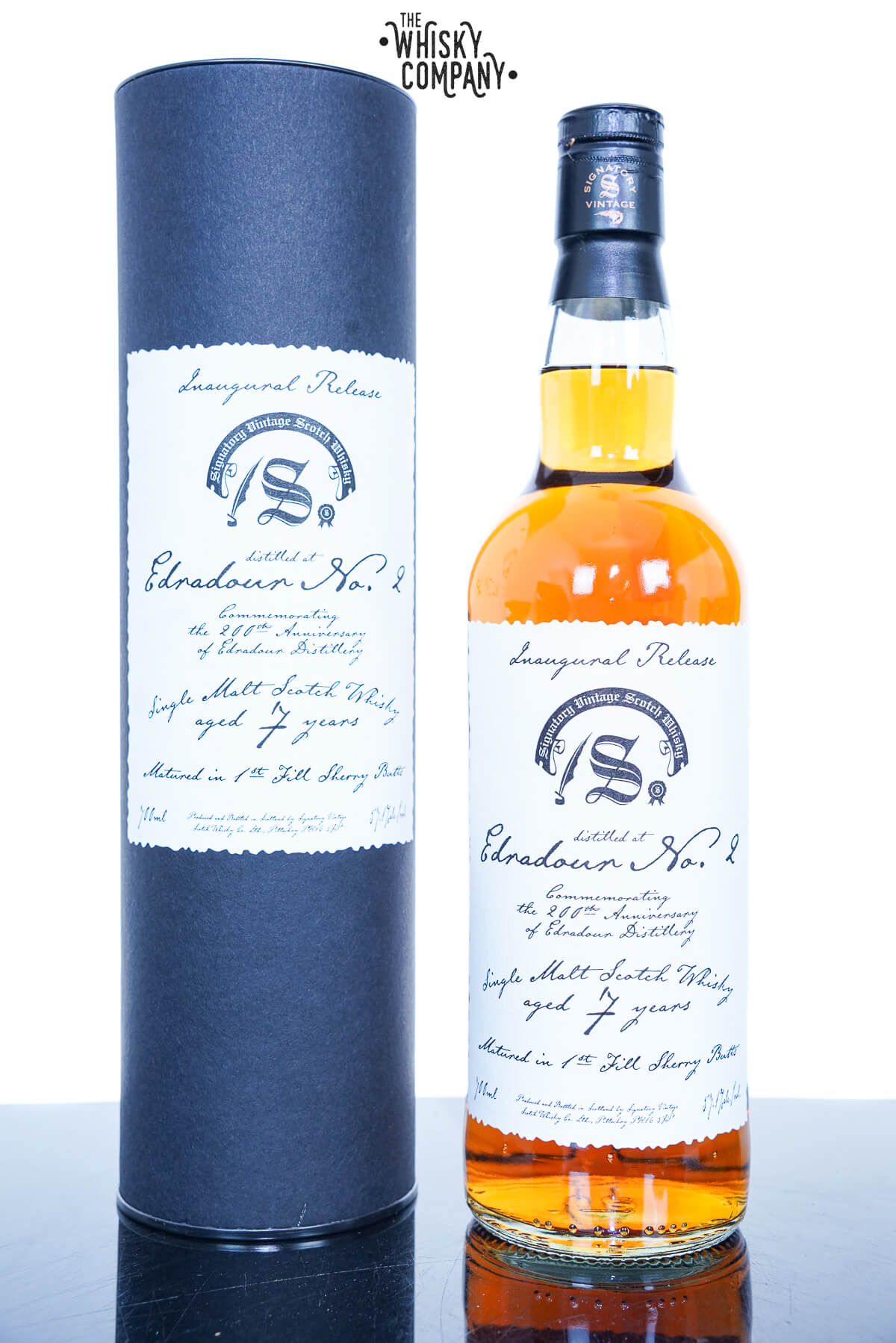 Edradour No.2 Inaugural Release Aged 7 Years Cask Strength