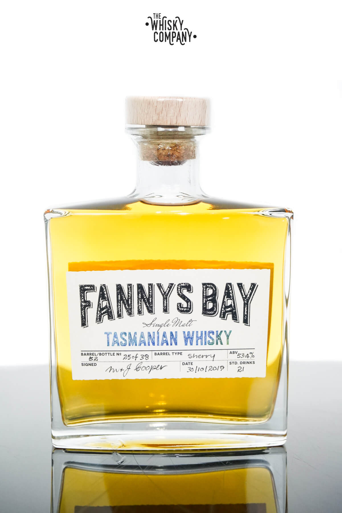 Fannys Bay Sherry Cask Matured Cask Strength | Tasmanian Malt Whisky
