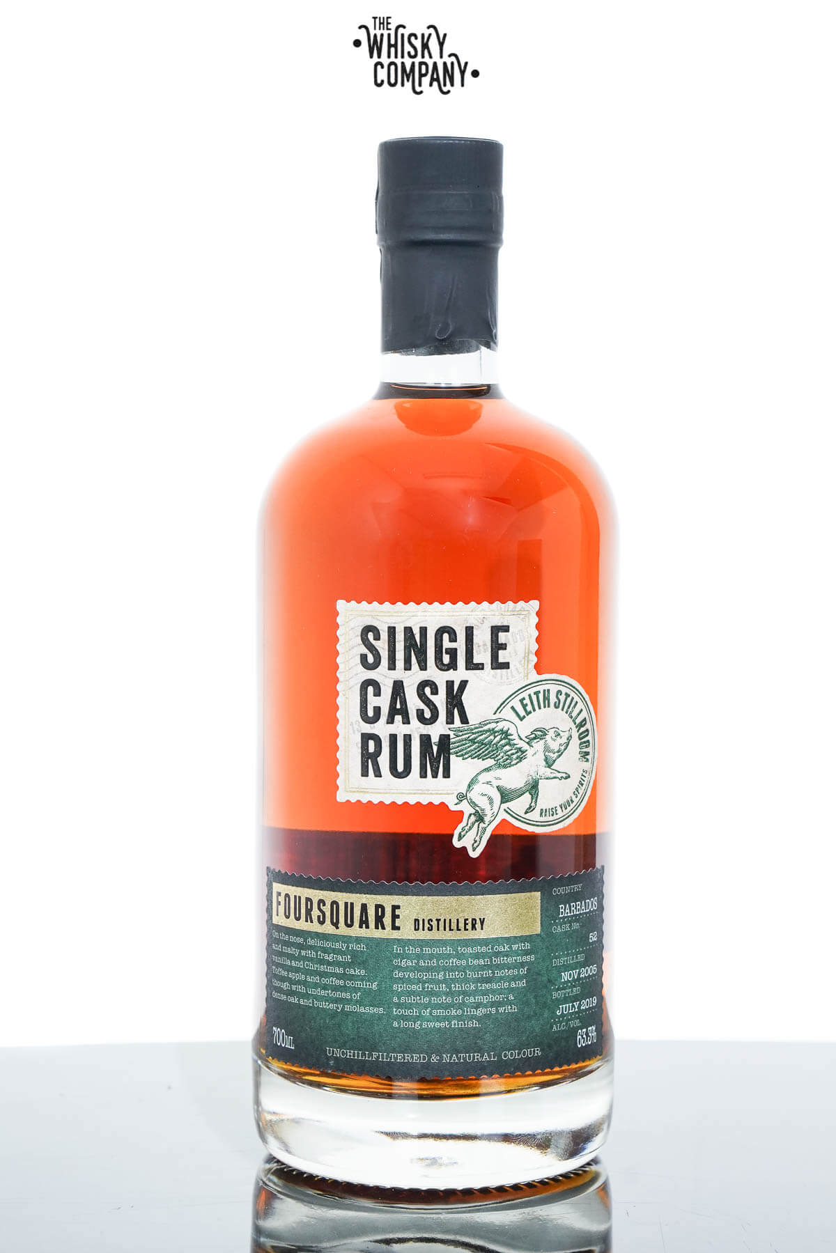 2005 Foursquare Distillery | 13 Years Old Cask Strength Rum | Leith Stillroom