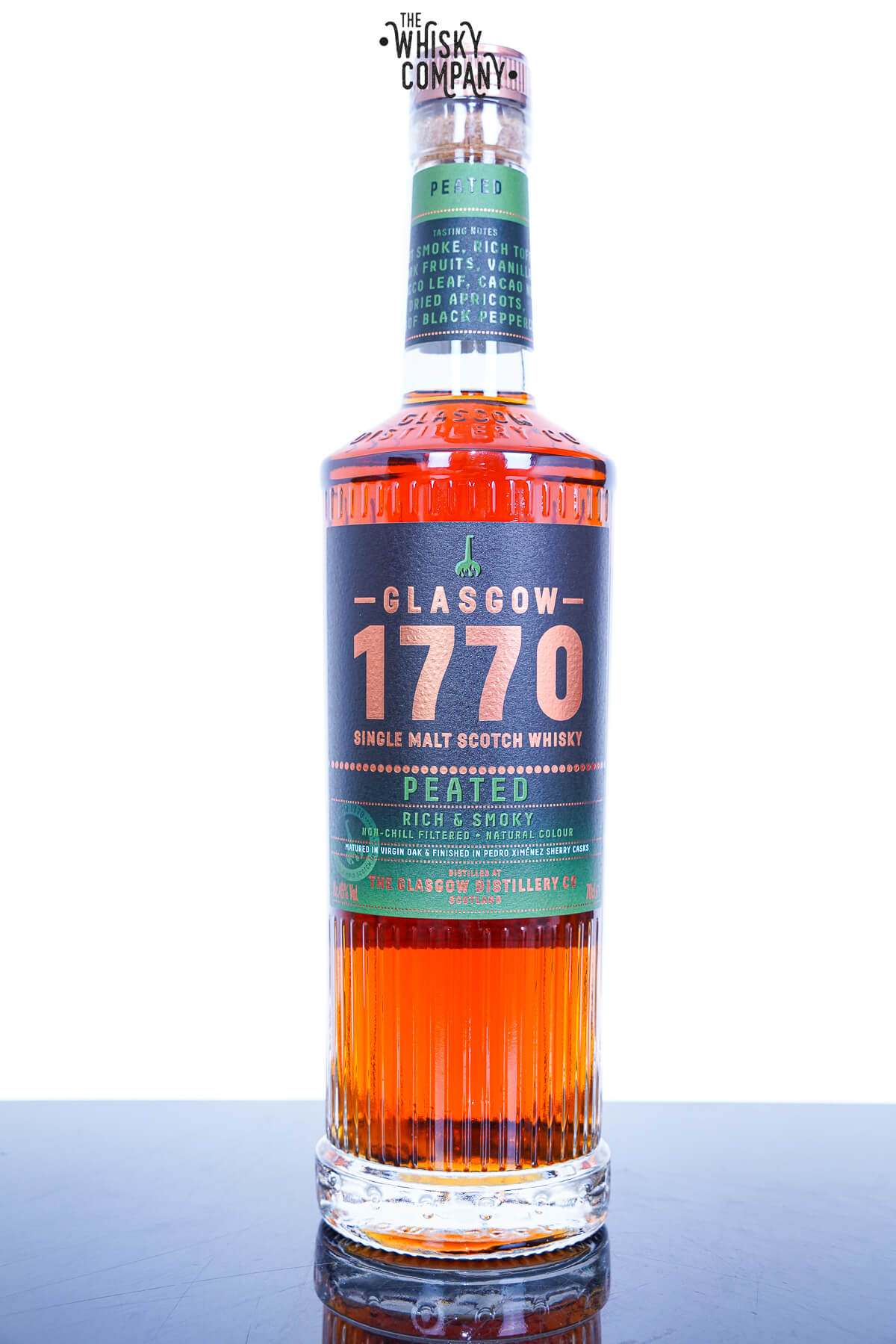 Glasgow 1770 Peated Single Malt Scotch Whisky 700ml 46%
