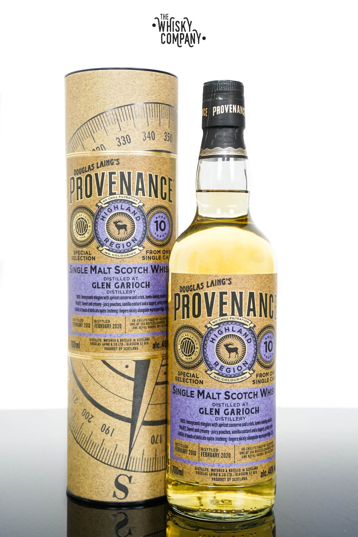 Glen Garioch 2010 Aged 10 Years Provenance Single Malt Scotch Whisky – Douglas Laing (700ml)