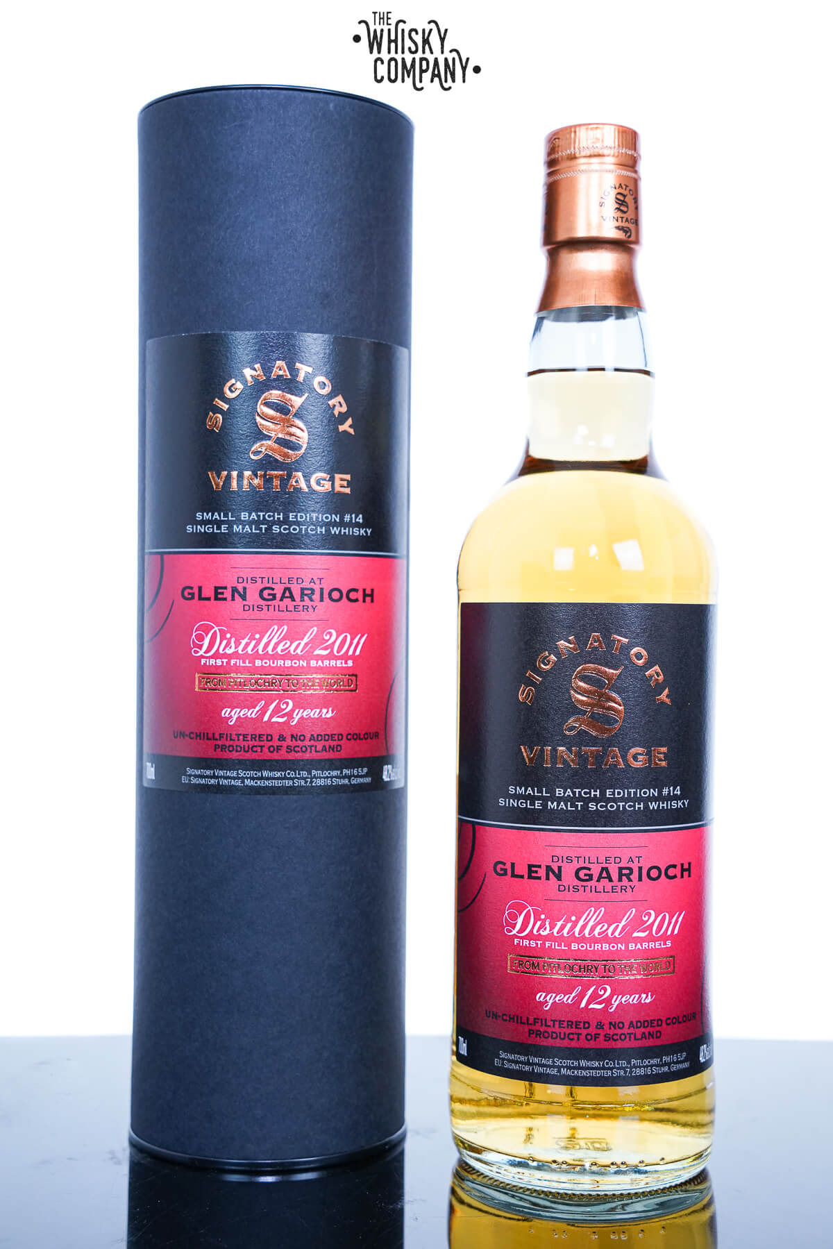 Glen Garioch 2011 Aged 12 Years Small Batch Edition #14 Signatory Vintage