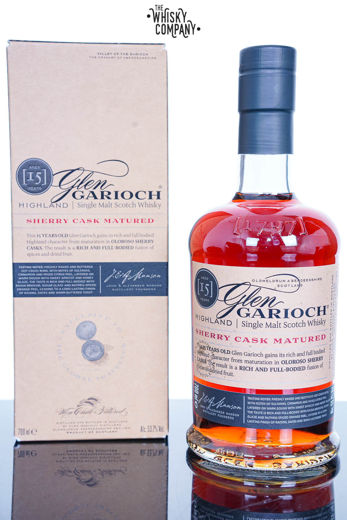Glen Garioch 15 Year Old Sherry Cask Matured Single Malt Whisky