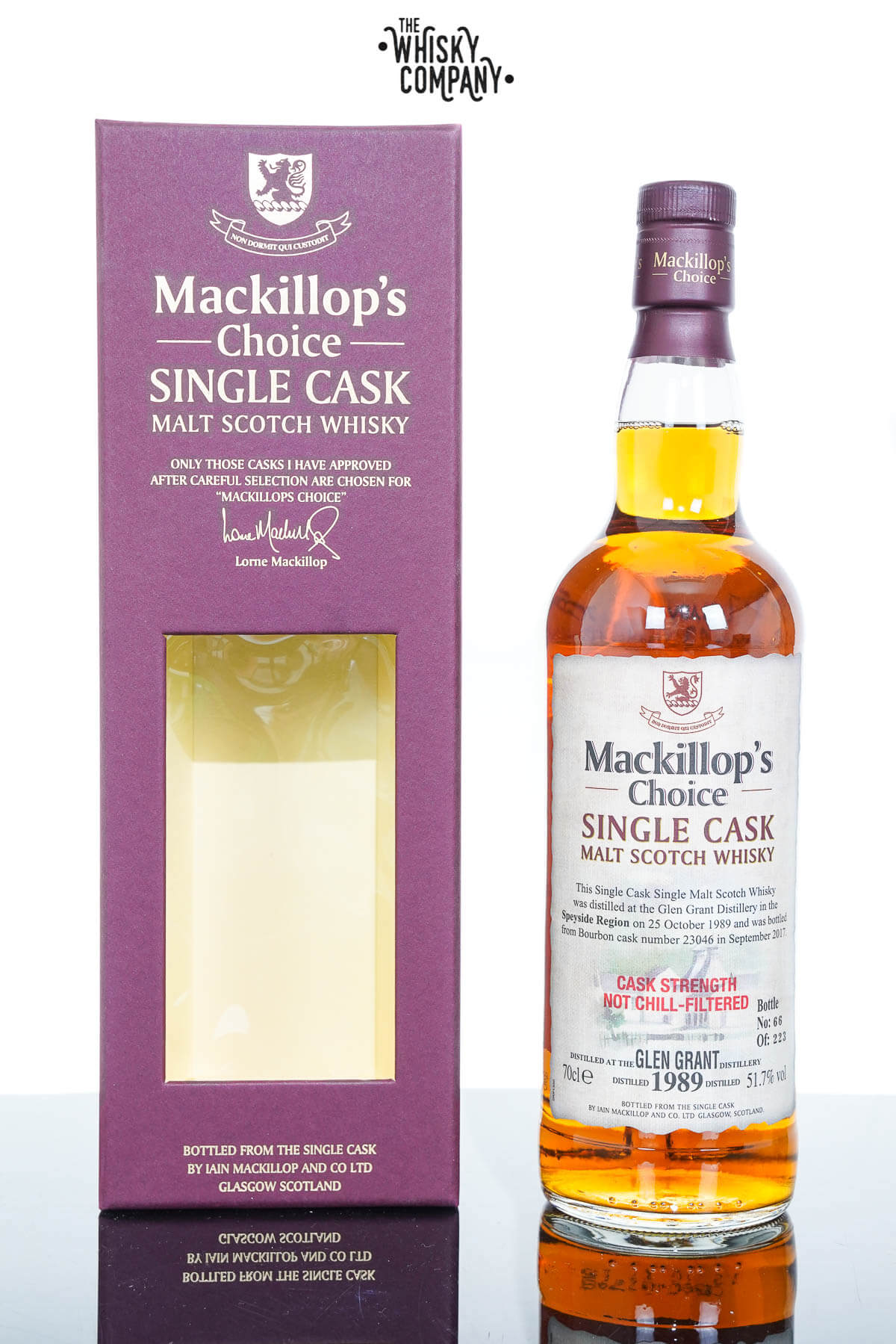 Glen Grant 1989 Aged 27 Years | Scotch Whisky | Mackillop's Choice