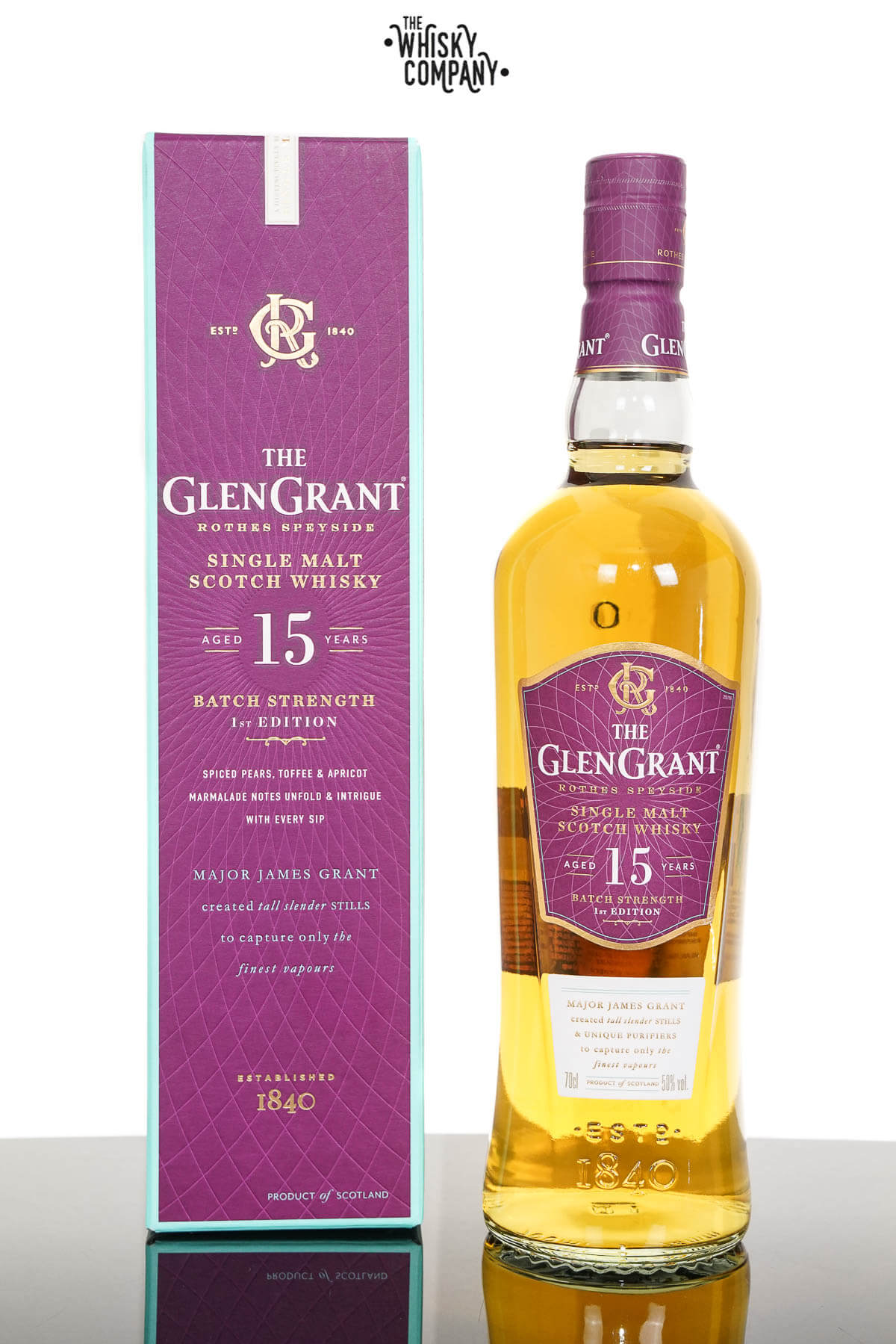 Glen Grant Aged 15 Years Malt Scotch Whisky