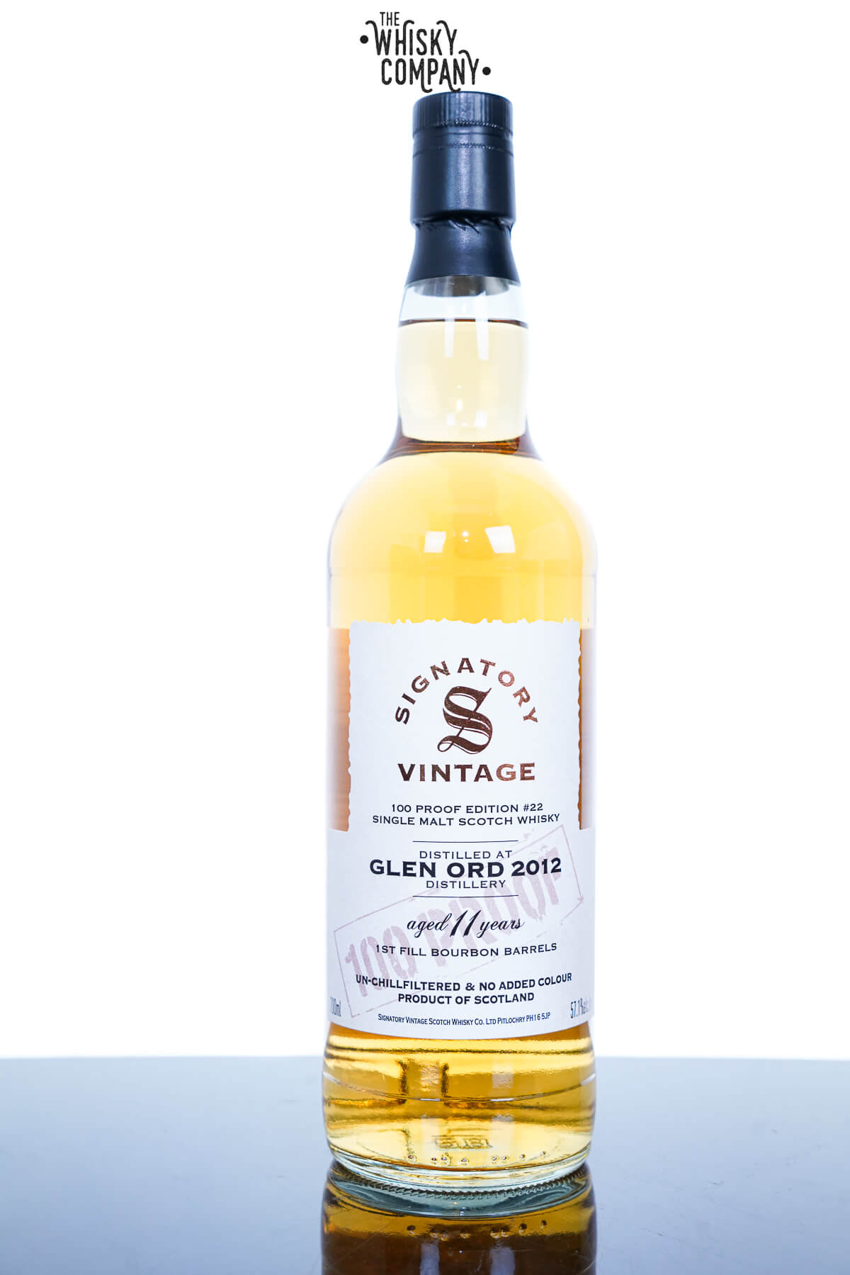 Glen Ord 2012 Aged 11 Years | 100 Proof Edition #22 | Signatory Vintage
