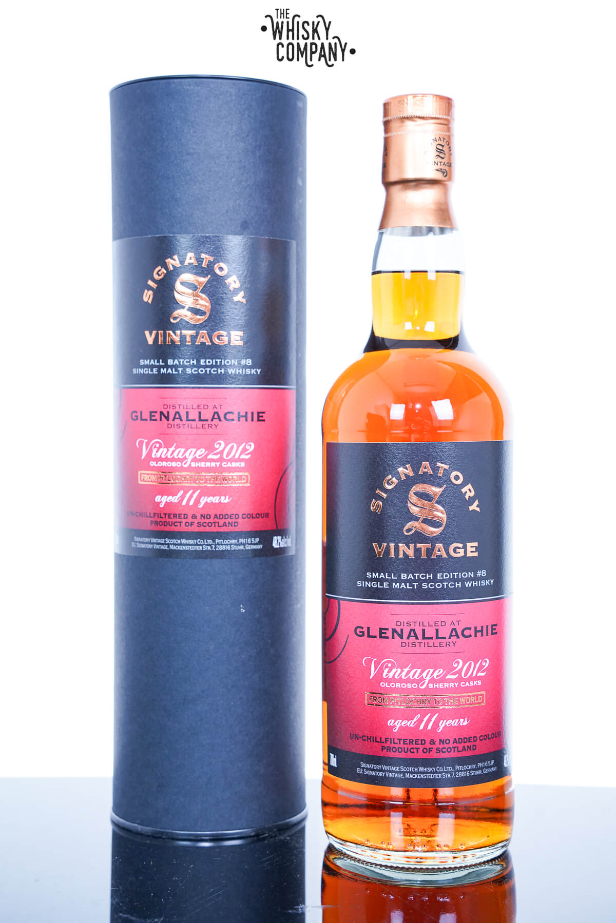 GlenAllachie 2012 11 Year Oloroso Sherry Small Batch Signatory