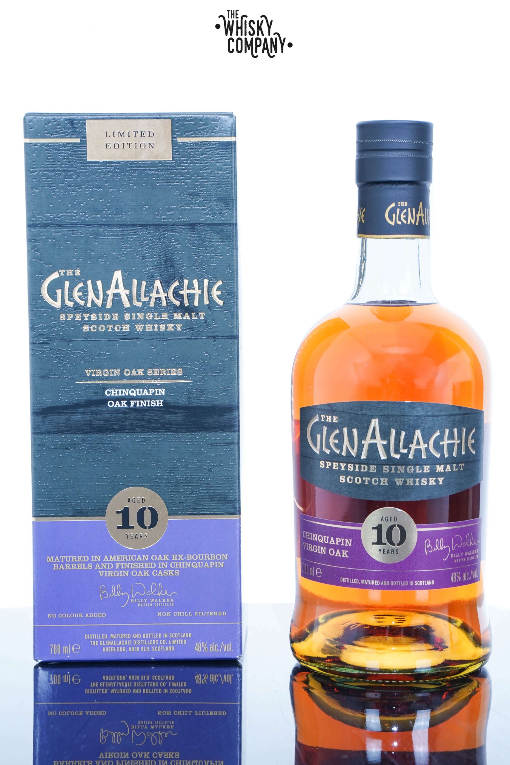 GlenAllachie 10 Years Old Chinquapin Oak Finish | Single Malt Scotch Whisky