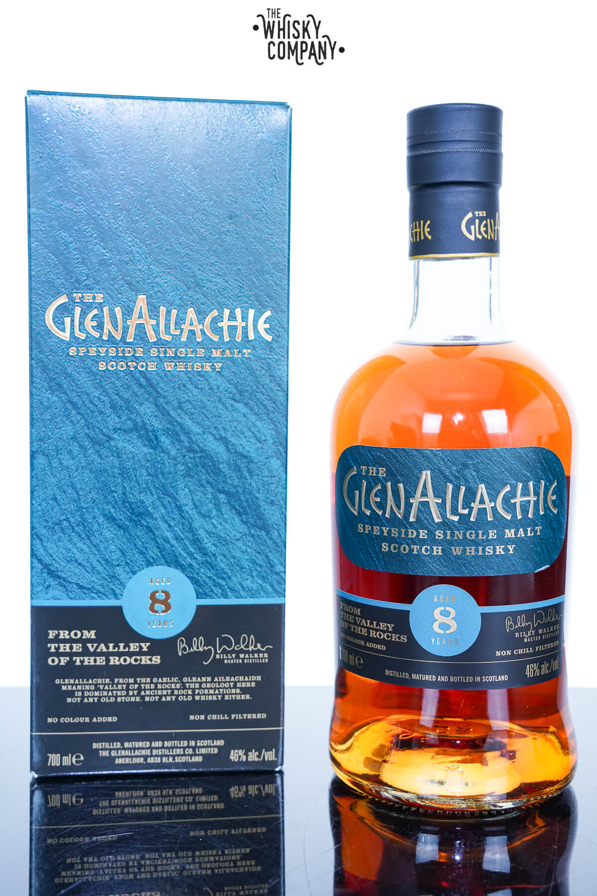 GlenAllachie 8 Year Old Single Malt Scotch Whisky 700ml