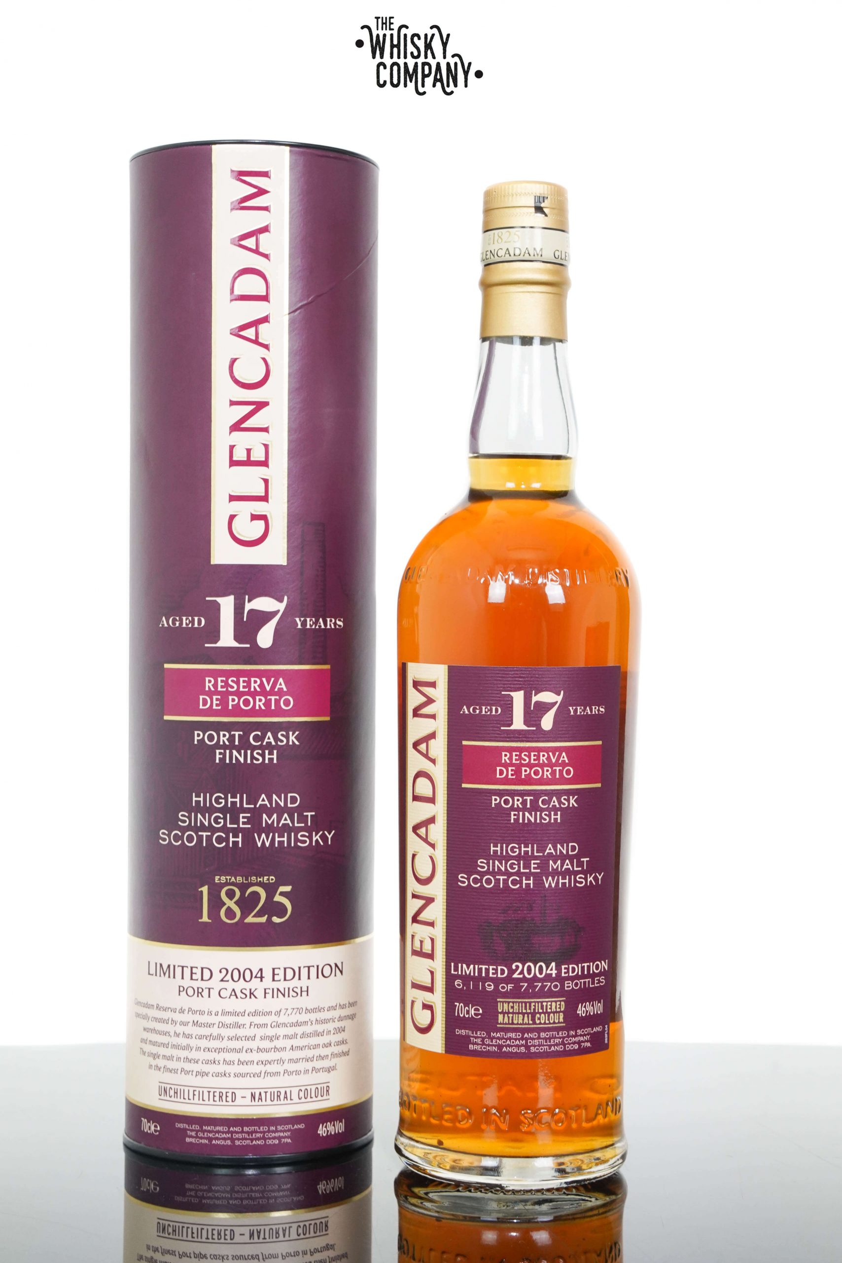 Glencadam Aged 17 Years Reserva De Porto | Single Malt Scotch Whisky