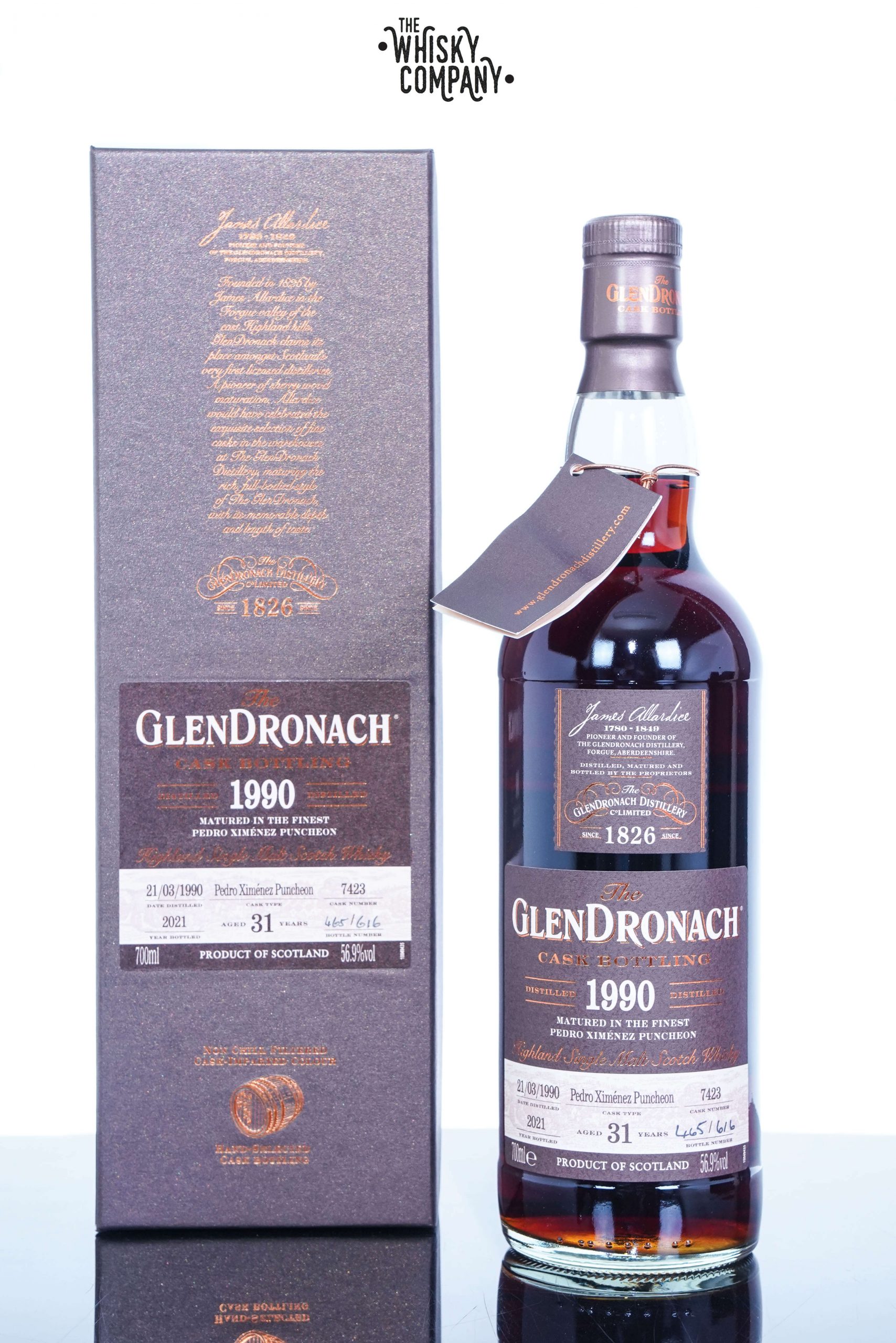 GlenDronach 1992 Batch 19 Cask No. 7423
