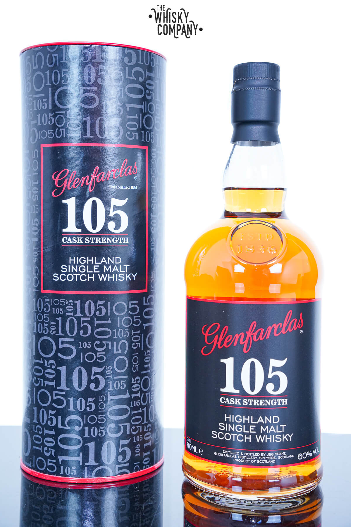 Glenfarclas 105 Cask Strength Highland Single Malt Scotch Whisky (700ml)