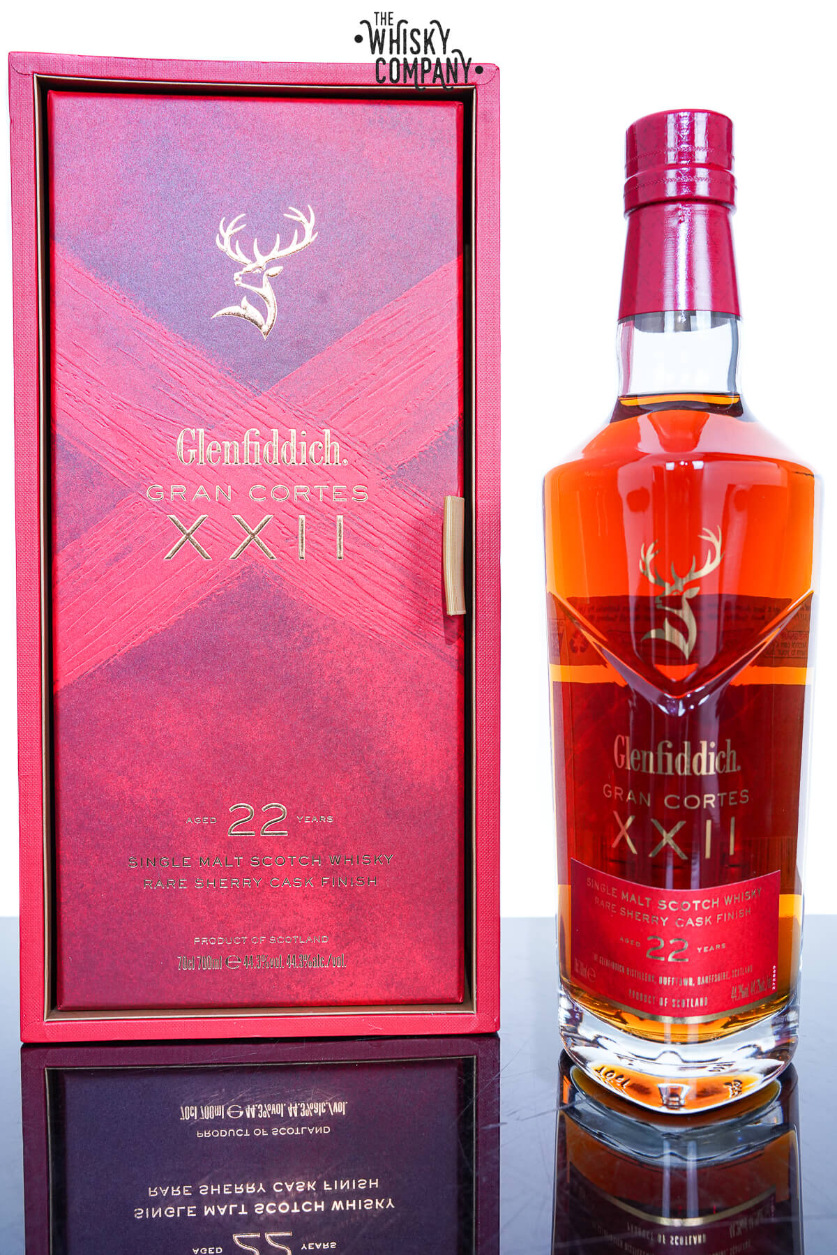 Glenfiddich 22 Year Old Gran Cortes XXII Sherry Cask 44.3% 700ml