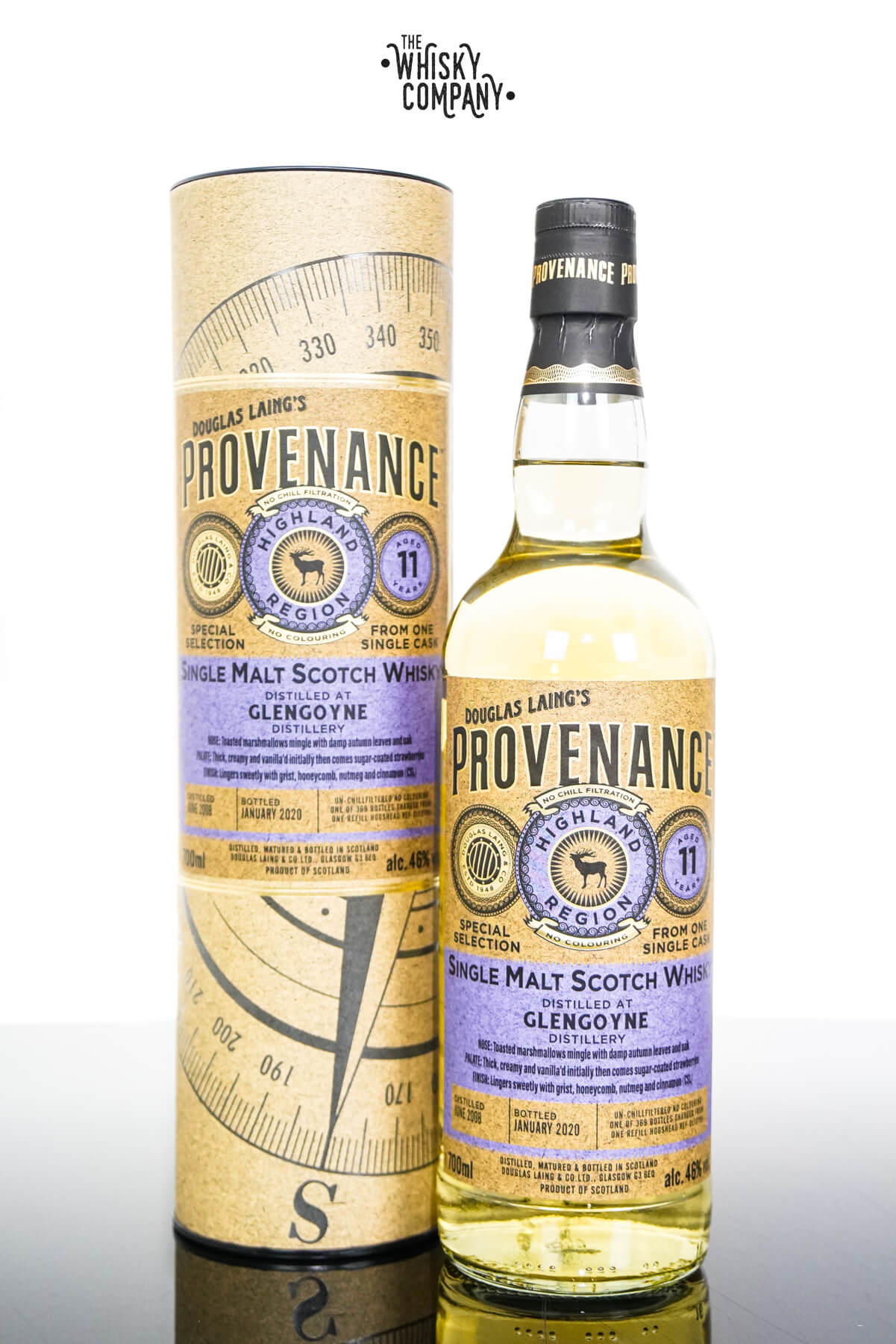 Glengoyne 2008 Aged 11 Years Provenance Single Malt Scotch Whisky – Douglas Laing (700ml)