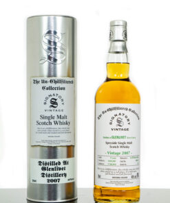 Glenlivet 2007 Aged 11 Years Single Malt Scotch Whisky – Signatory Vintage (700ml)