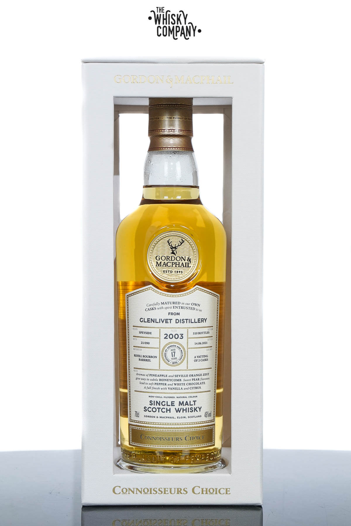Glenlivet 2003 Aged 17 Years | Scotch Whisky | Gordon & MacPhail