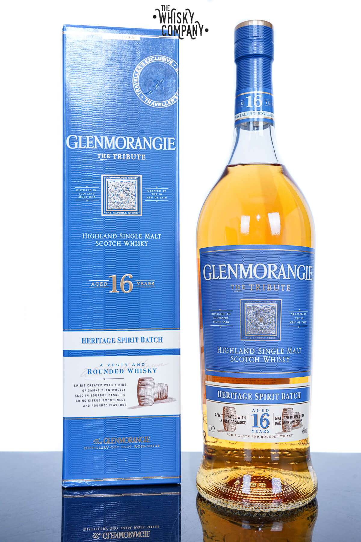 Glenmorangie 16 Year Old The Tribute Single Malt Whisky 1000ml