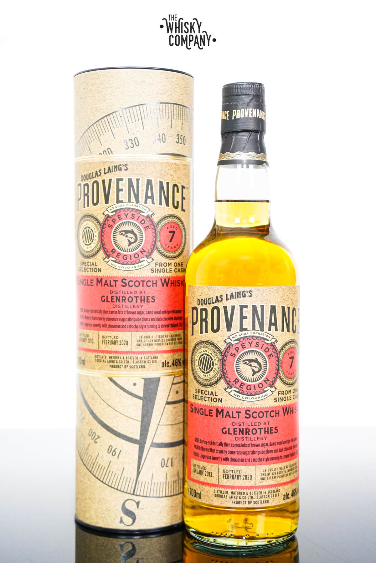 Glenrothes 2013 Aged 7 Years Provenance Single Malt Scotch Whisky – Douglas Laing (700ml)