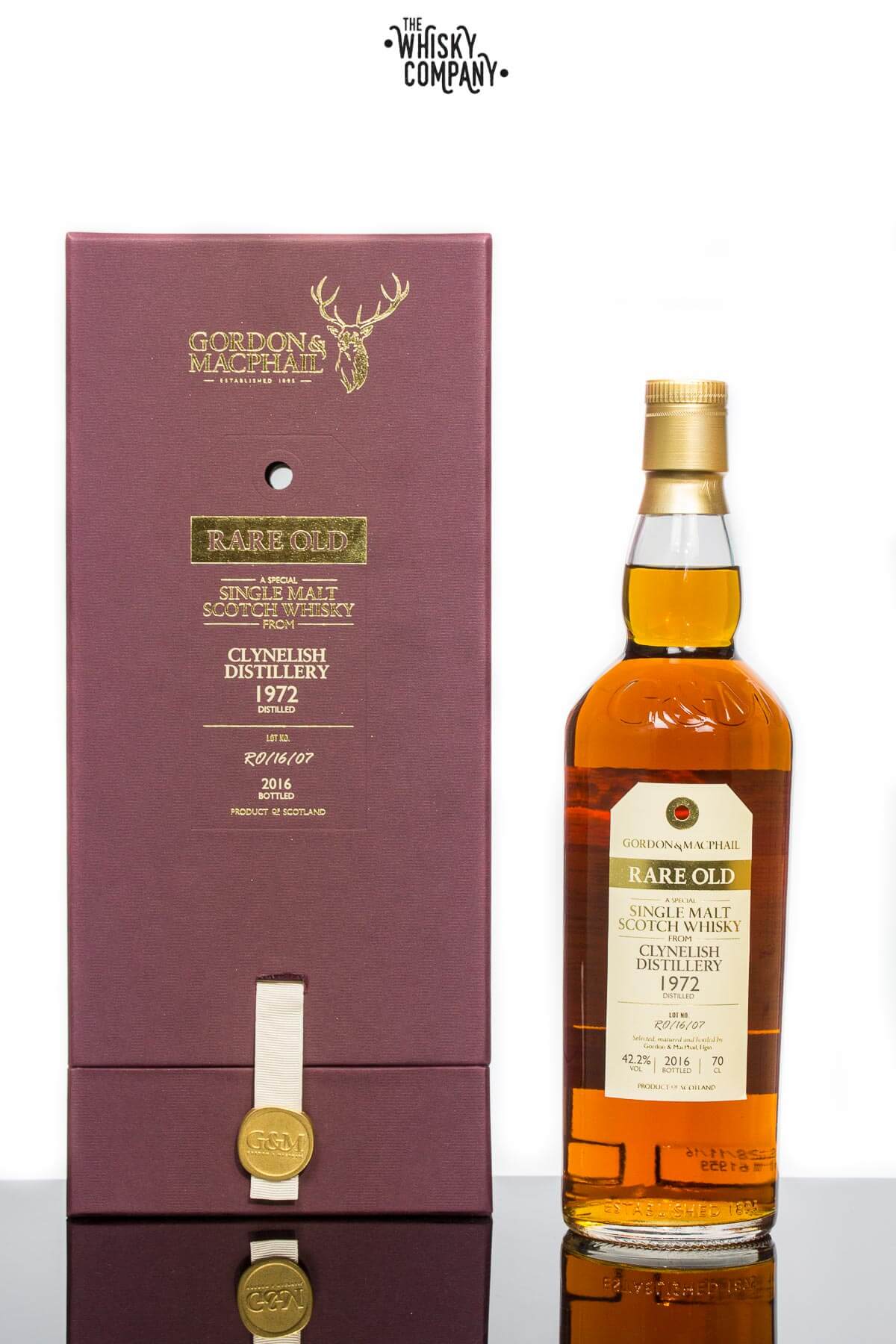 Clynelish Rare Old 1972 (2016) Single Malt Scotch Whisky - Gordon & MacPhail (700ml)