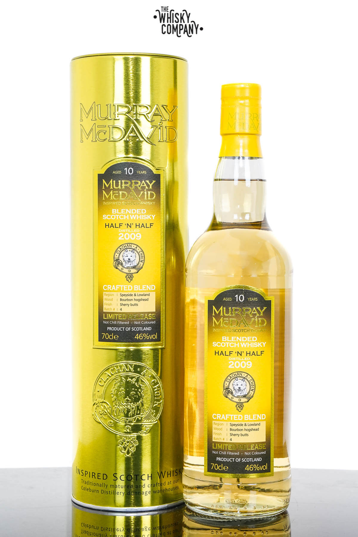Half 'n' Half 2009 Aged 10 Years Blended Whisky
