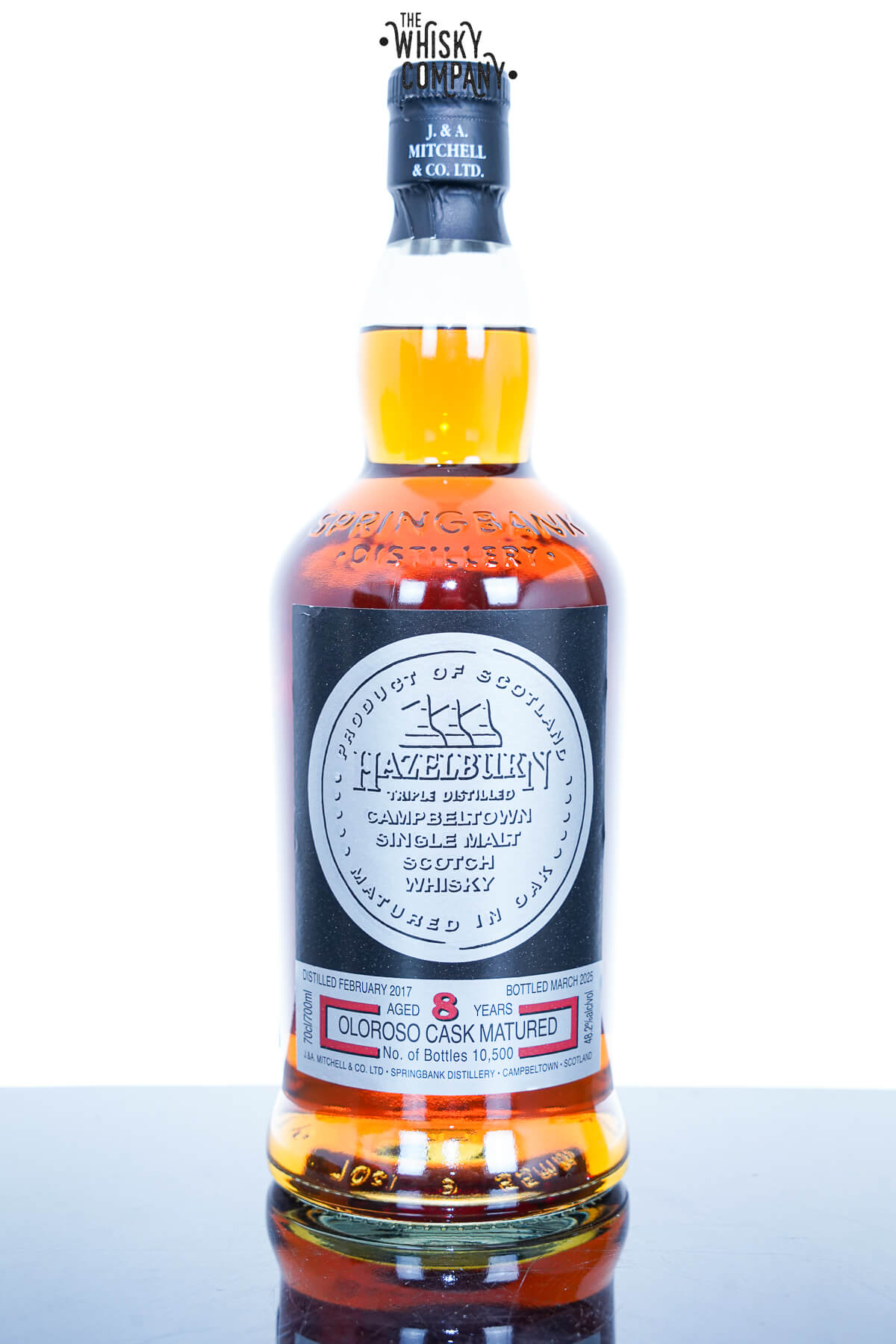 Hazelburn 8 Year Old Oloroso Cask Matured 2025 Release 48.2% 700ml