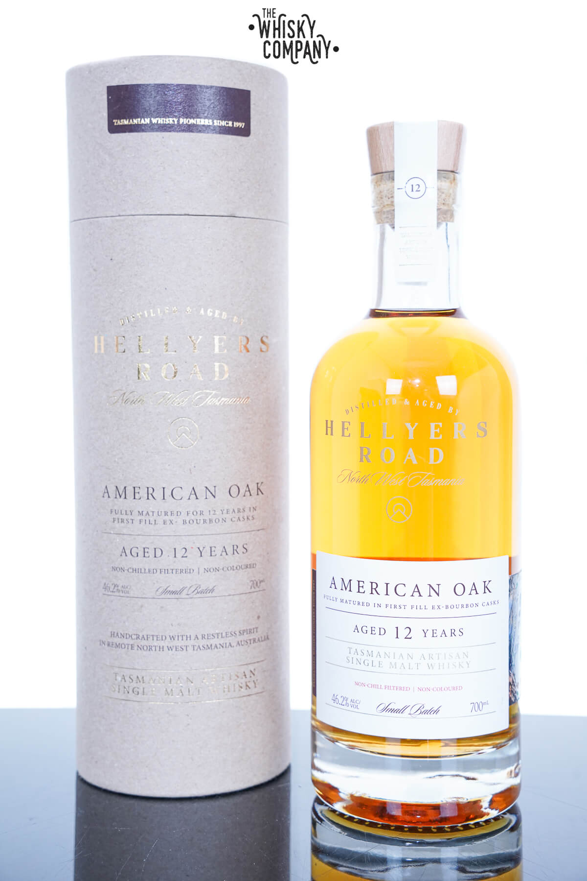 Hellyers Road 12 Year Old American Oak Single Malt Whisky | Limited Edition Tasmanian Whisky